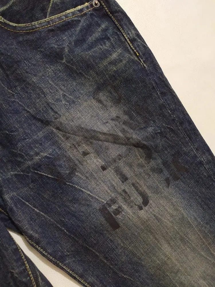 Hysteric Glamour Hysteric Glamour Studded Denim too drunk to Fuck jeans Size US 32 / EU 48 - 4 Thumbnail
