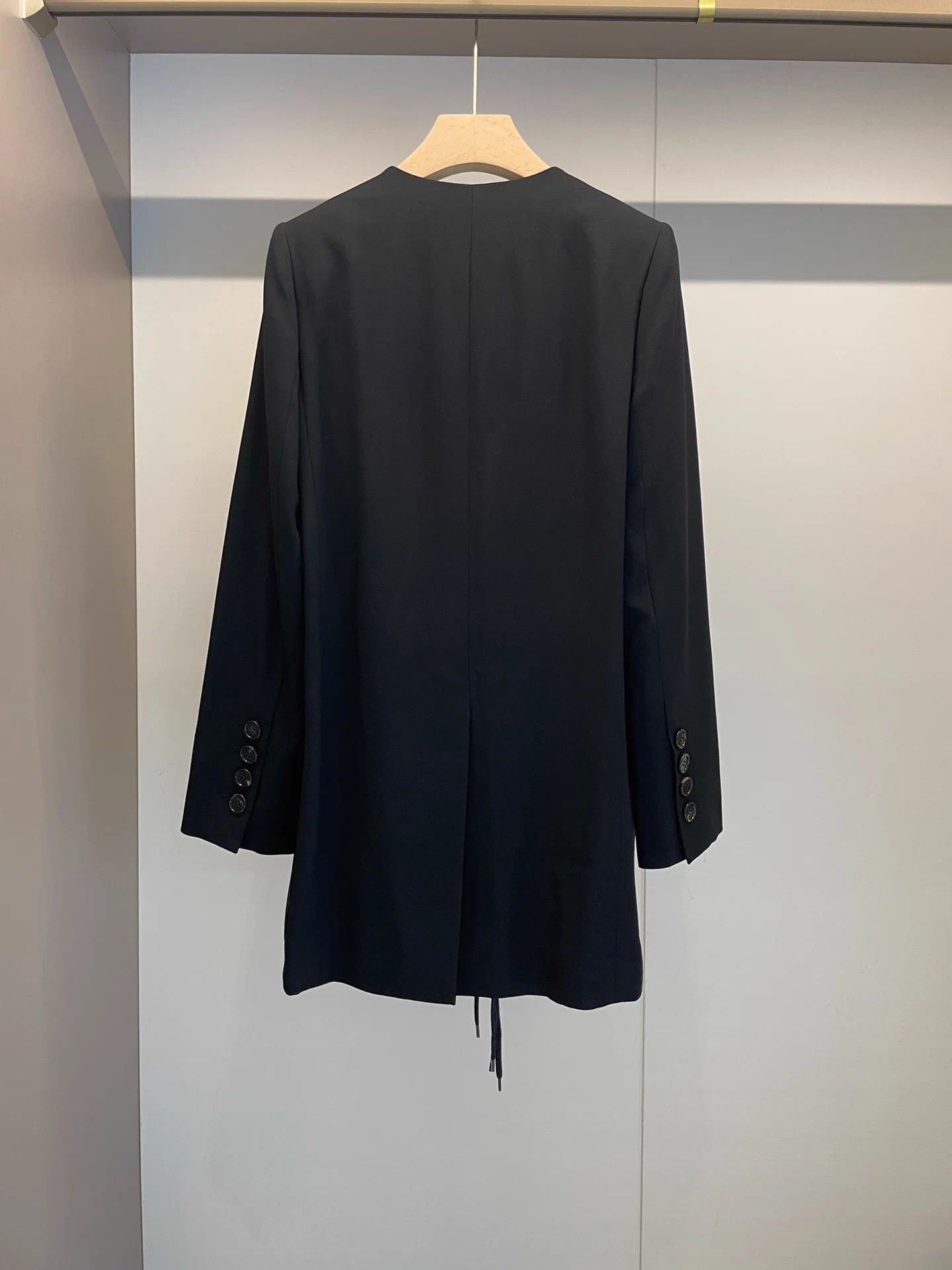 Chloe Chloe Black Acetate Jacket 34B Size XS / US 0-2 / IT 36-38 - 2 Thumbnail