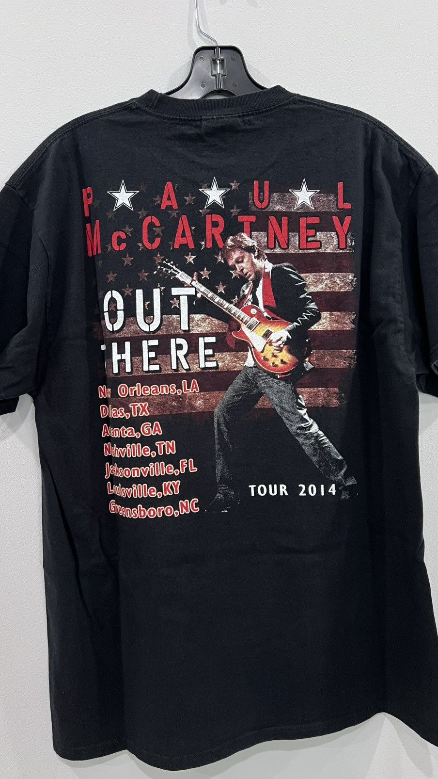 Band Tees × Vintage 2014 Paul McCartney “Out There” Tour Tee Size Large Size US L / EU 52-54 / 3 - 5 Thumbnail