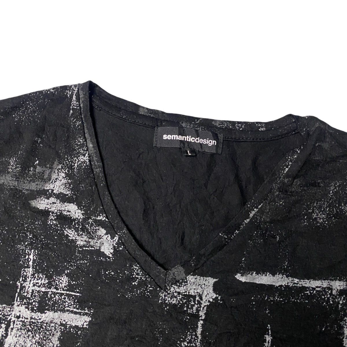Hysteric Glamour 2000's Semantic Design Double Layer Abstract Shirt Size US M / EU 48-50 / 2 - 11 Thumbnail