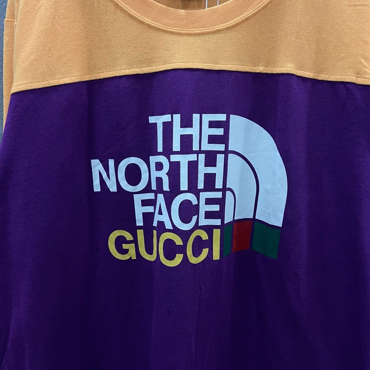 Gucci Gucci x TNF Purple Orange Long Sleeve Size US L / EU 52-54 / 3 - 2 Thumbnail