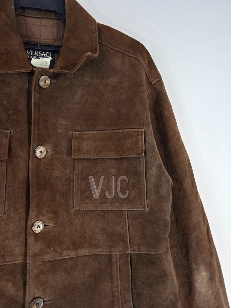 Versace Jeans Couture Vintage Versace Jeans Corture Leather jacket Size US L / EU 52-54 / 3 - 9 Thumbnail