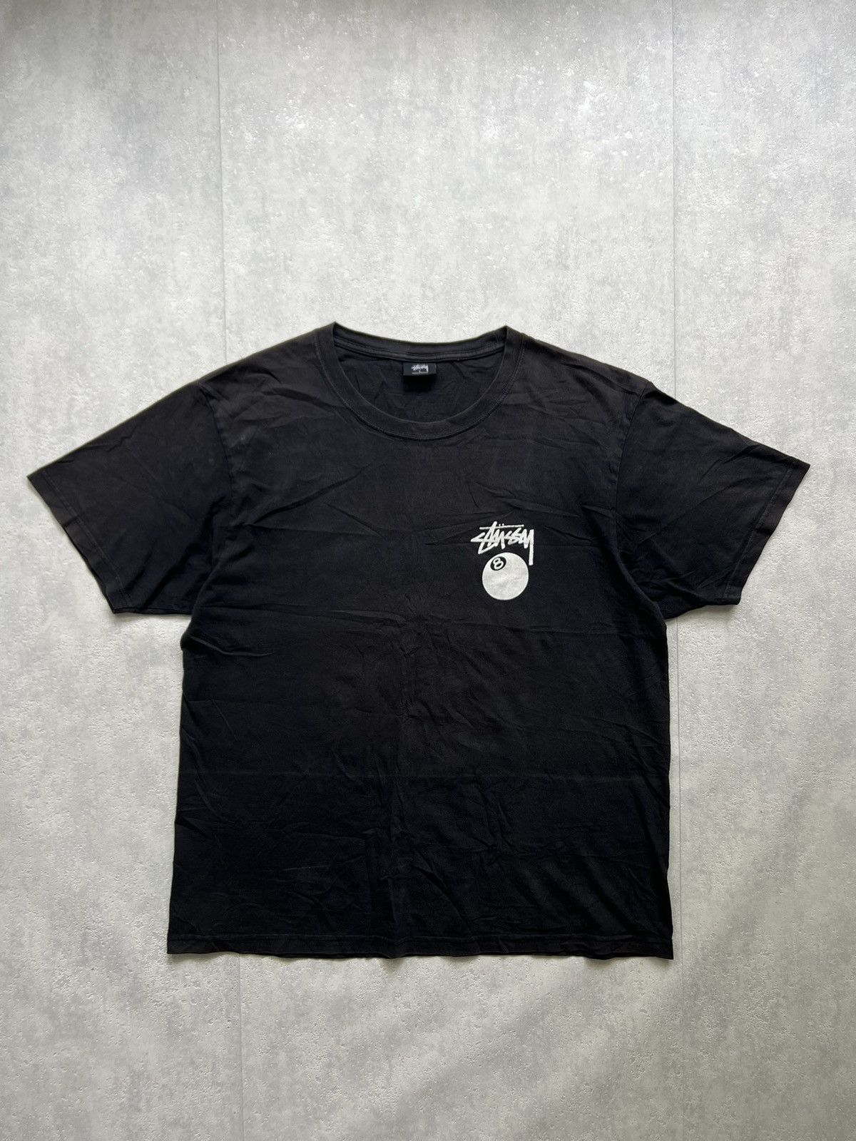 Stussy 00’s STUSSY 8 BALL RARE FADED Y2K TEE BIG LOGO ARCHIVE Size US XL / EU 56 / 4 - 2 Thumbnail