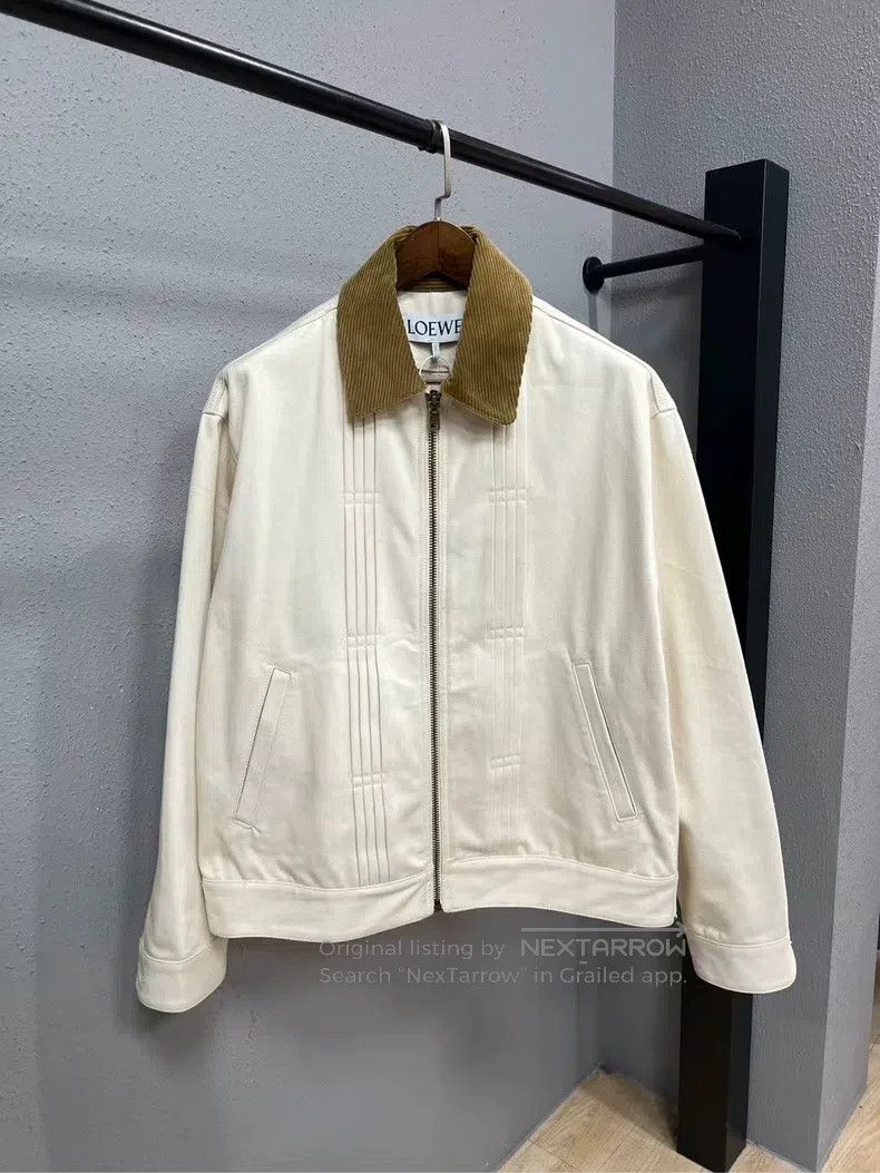 Loewe Suede Collar Jacket
