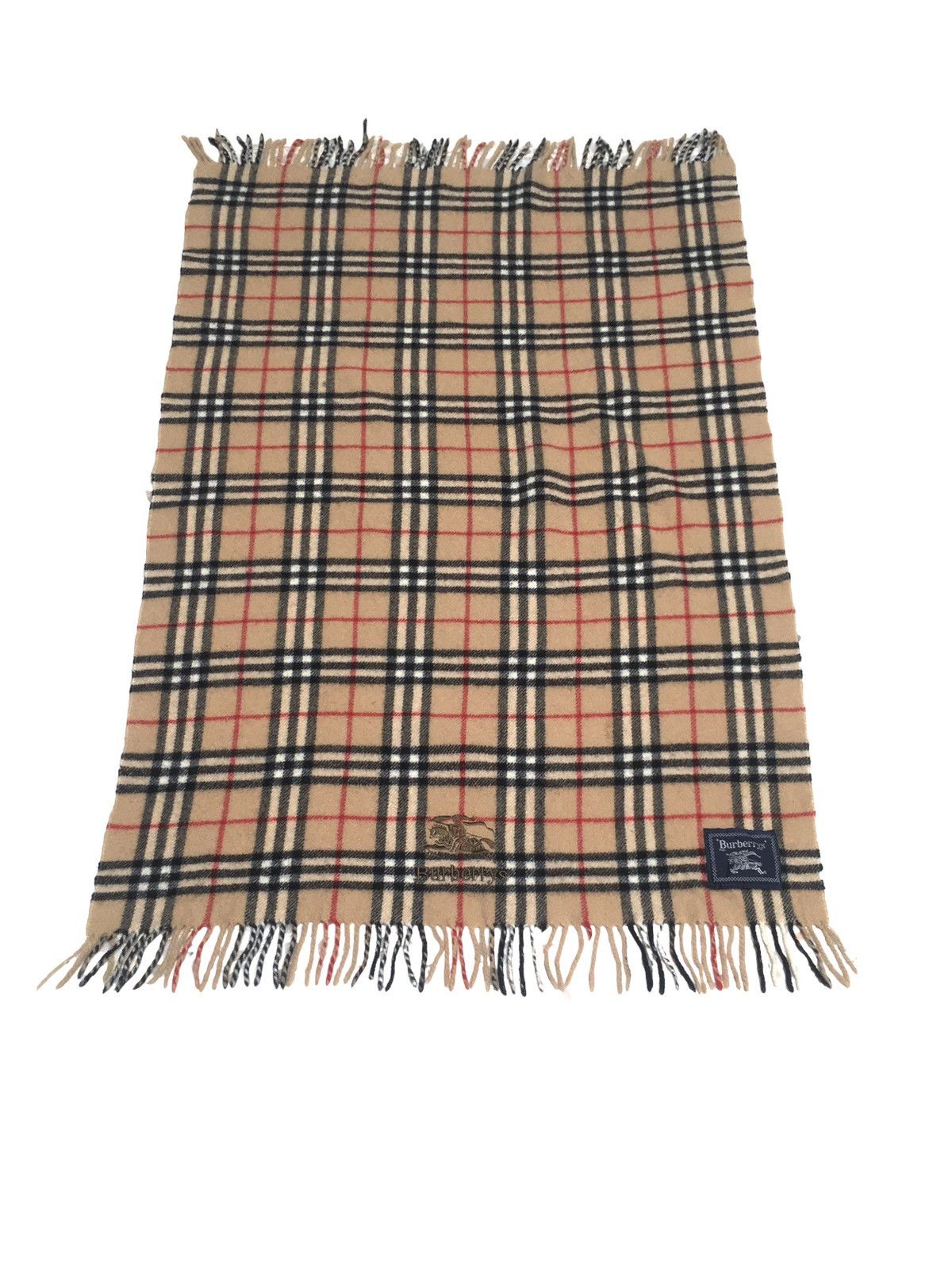 Burberry Rare Design Vintage Brand Burberry's England Scarves 1990s Size ONE SIZE - 1 Thumbnail