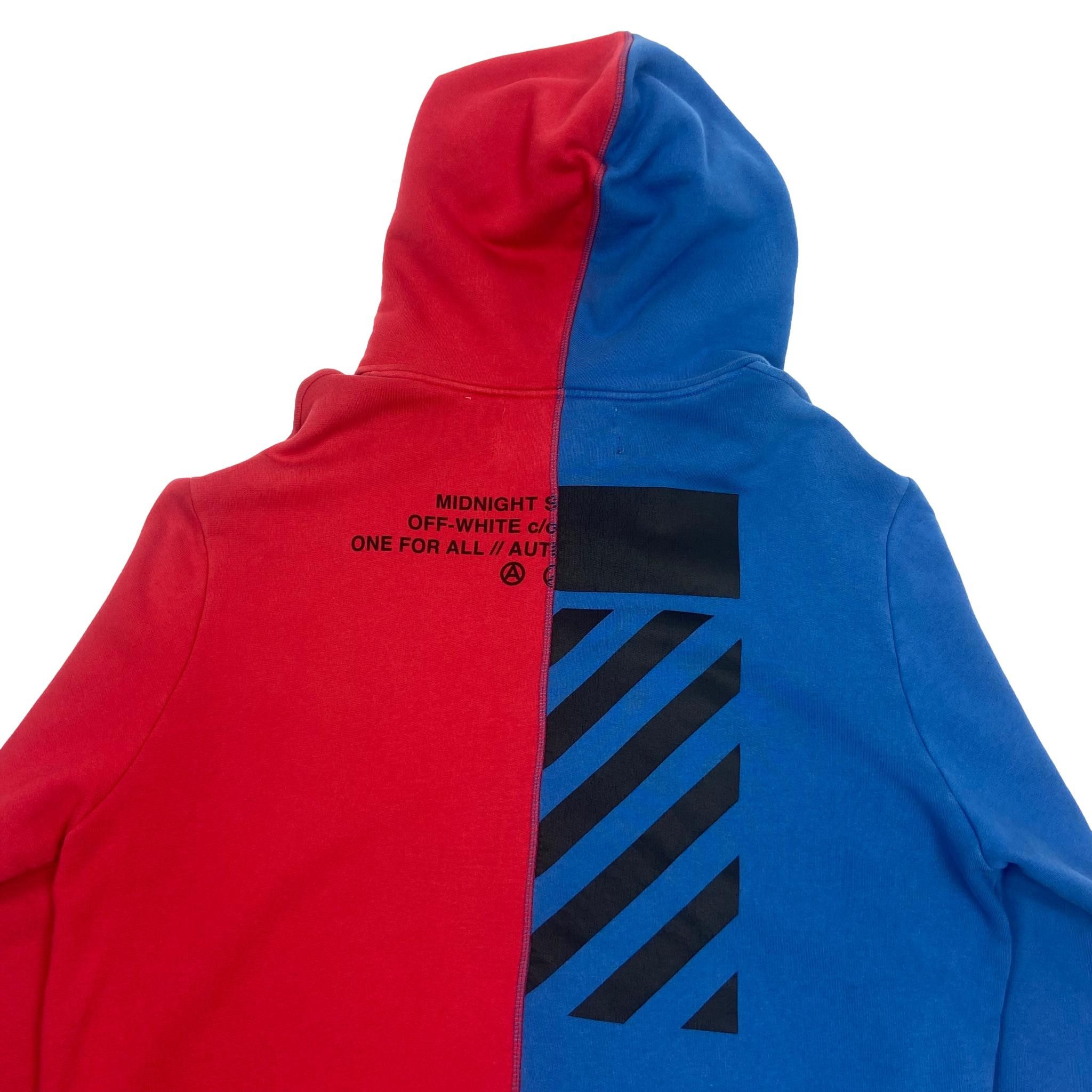 Midnight Studios Rare Off-White x Midnight Studios Split Hoodie Size US XXL / EU 58 / 5 - 4 Thumbnail