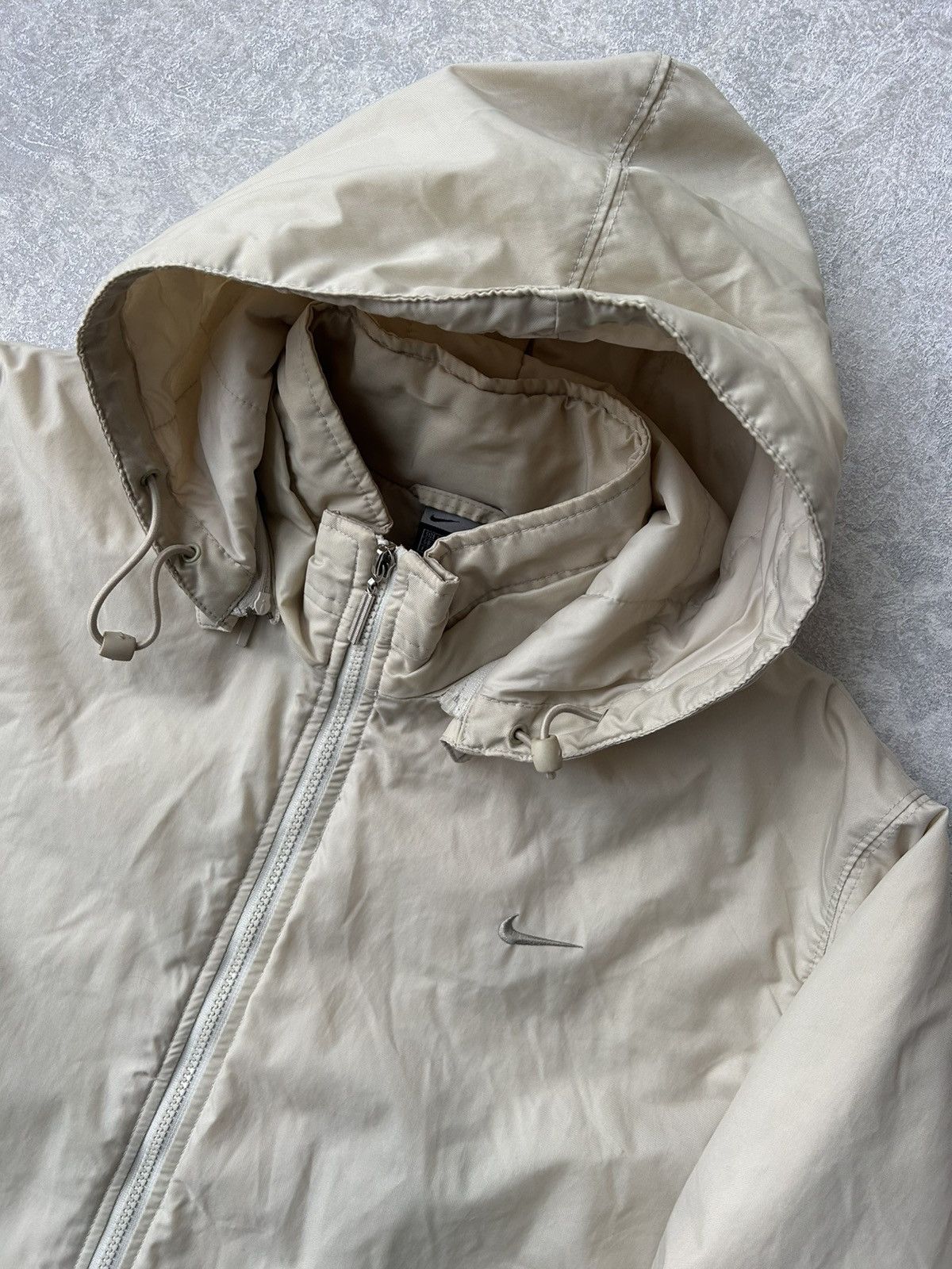 Nike Vintage Nike Swoosh Big Logo Puffer Coat Jacket Size US L / EU 52-54 / 3 - 6 Thumbnail