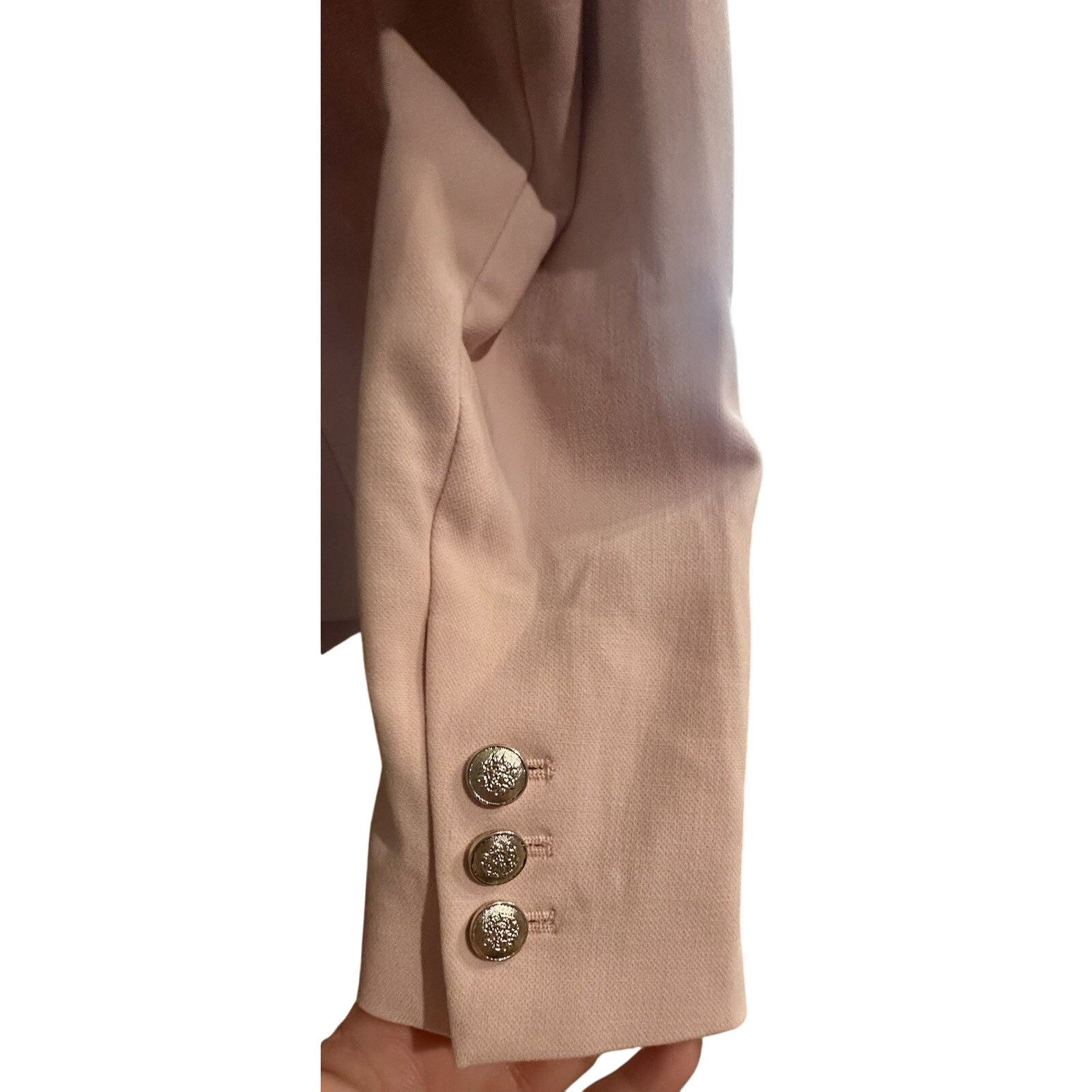 White House Black Market WHBM Blush Pink Blazer Size 2 Single Button Front Size XS / US 0-2 / IT 36-38 - 5 Thumbnail