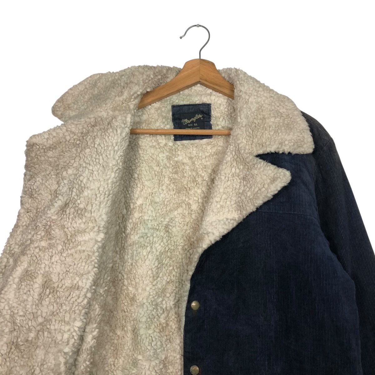 Wrangler 🔥VINTAGE CHORE CORDUROY JACKET WRANGLER BLANKET SHERPA Size US L / EU 52-54 / 3 - 14 Thumbnail