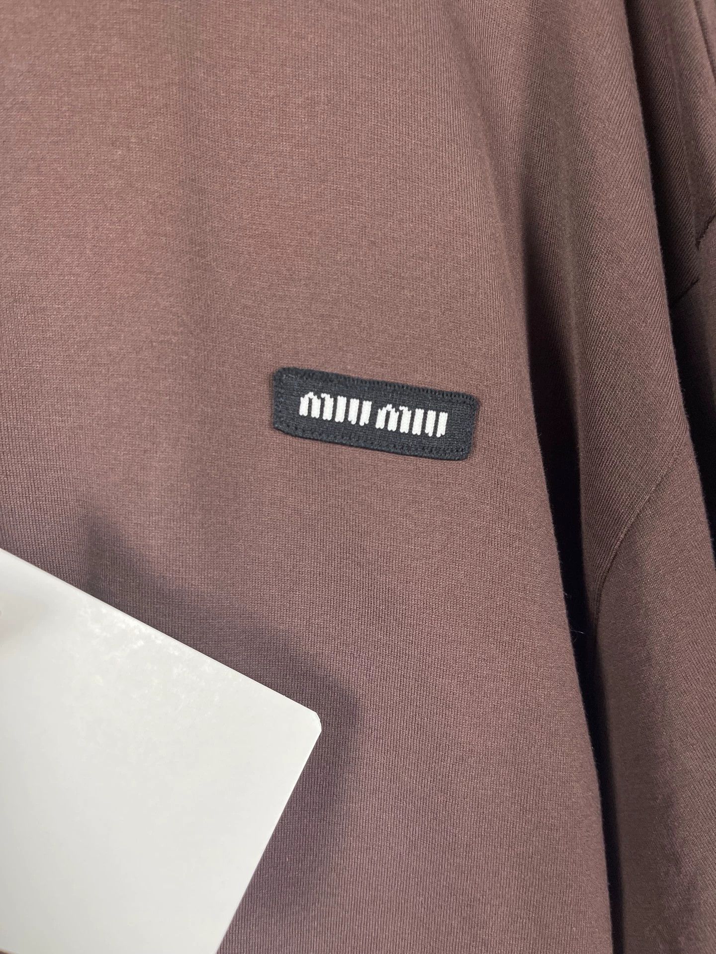 Miu Miu MIU MIU women's color blocked polo long sleeve Size L / US 10 / IT 46 - 6 Thumbnail