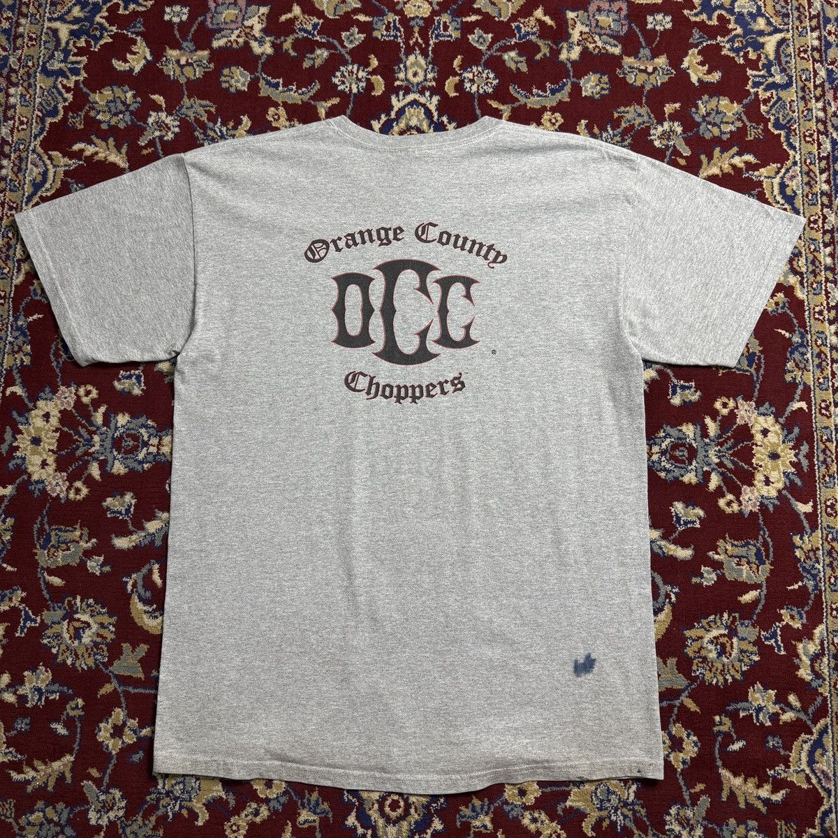 West Coast Choppers Vintage 2000s Orange County Choppers Logo tee Y2K Size US L / EU 52-54 / 3 - 3 Thumbnail