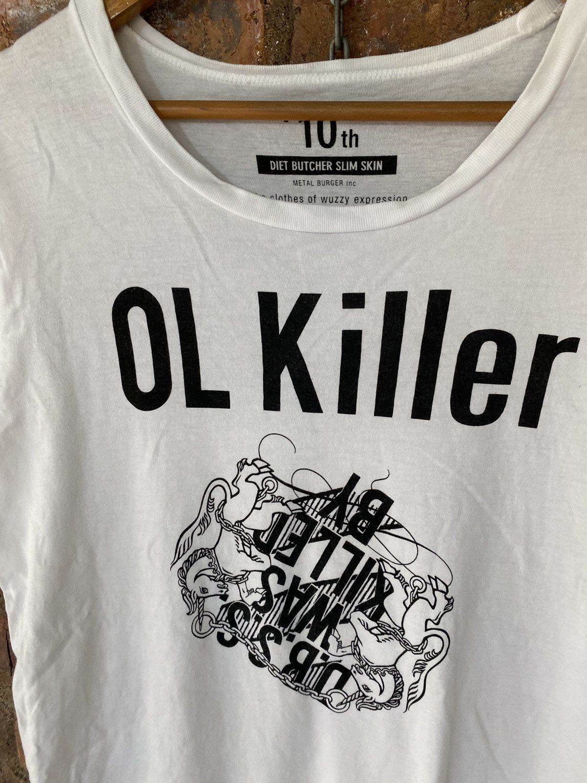 Diet Butcher Slim Skin × Japanese Brand × Lad Musician 2000s the OL Killer Size US M / EU 48-50 / 2 - 4 Thumbnail