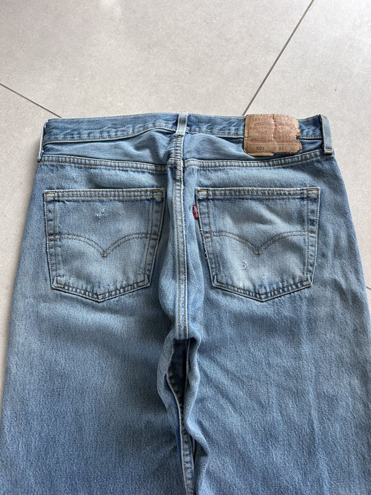 Levi's Vintage Clothing Levi’s Early 80s Light Blue 501 Size US 32 / EU 48 - 8 Thumbnail