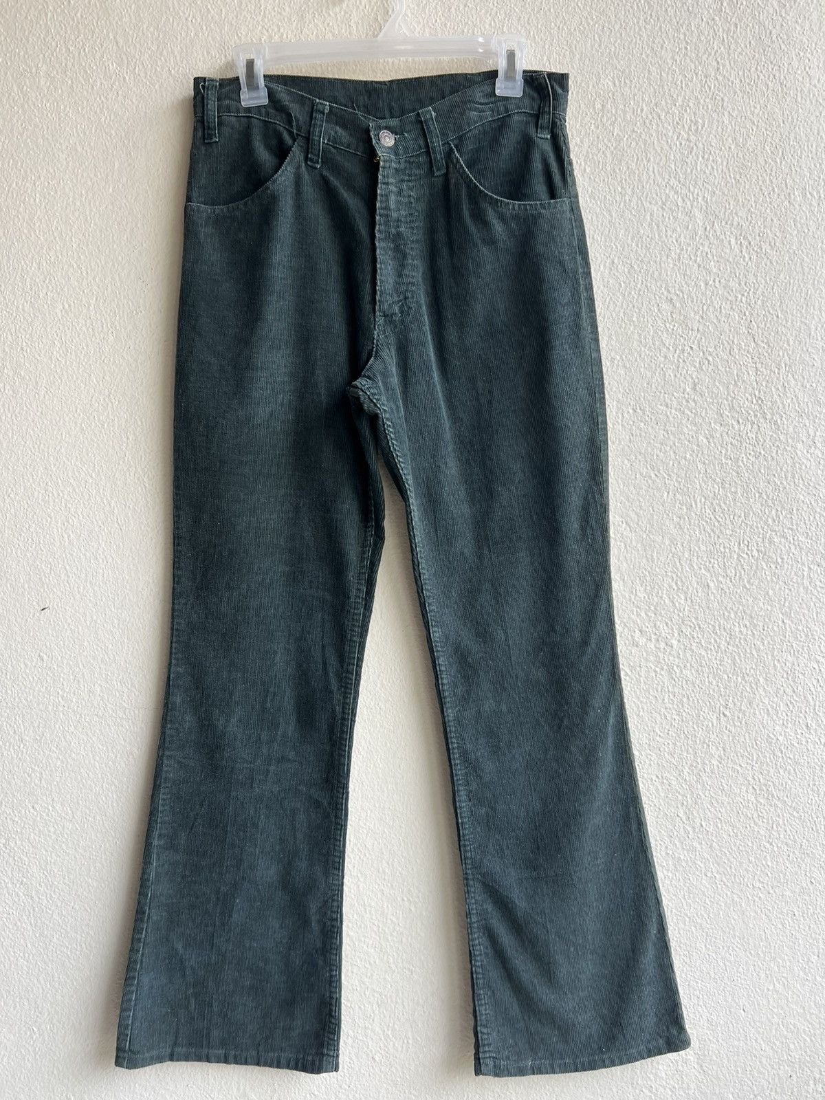 Levi's × Vintage Vintage 70s Levi’s 646 Corduroy Bootcut Jeans Flare Size US 30 / EU 46 - 2 Thumbnail