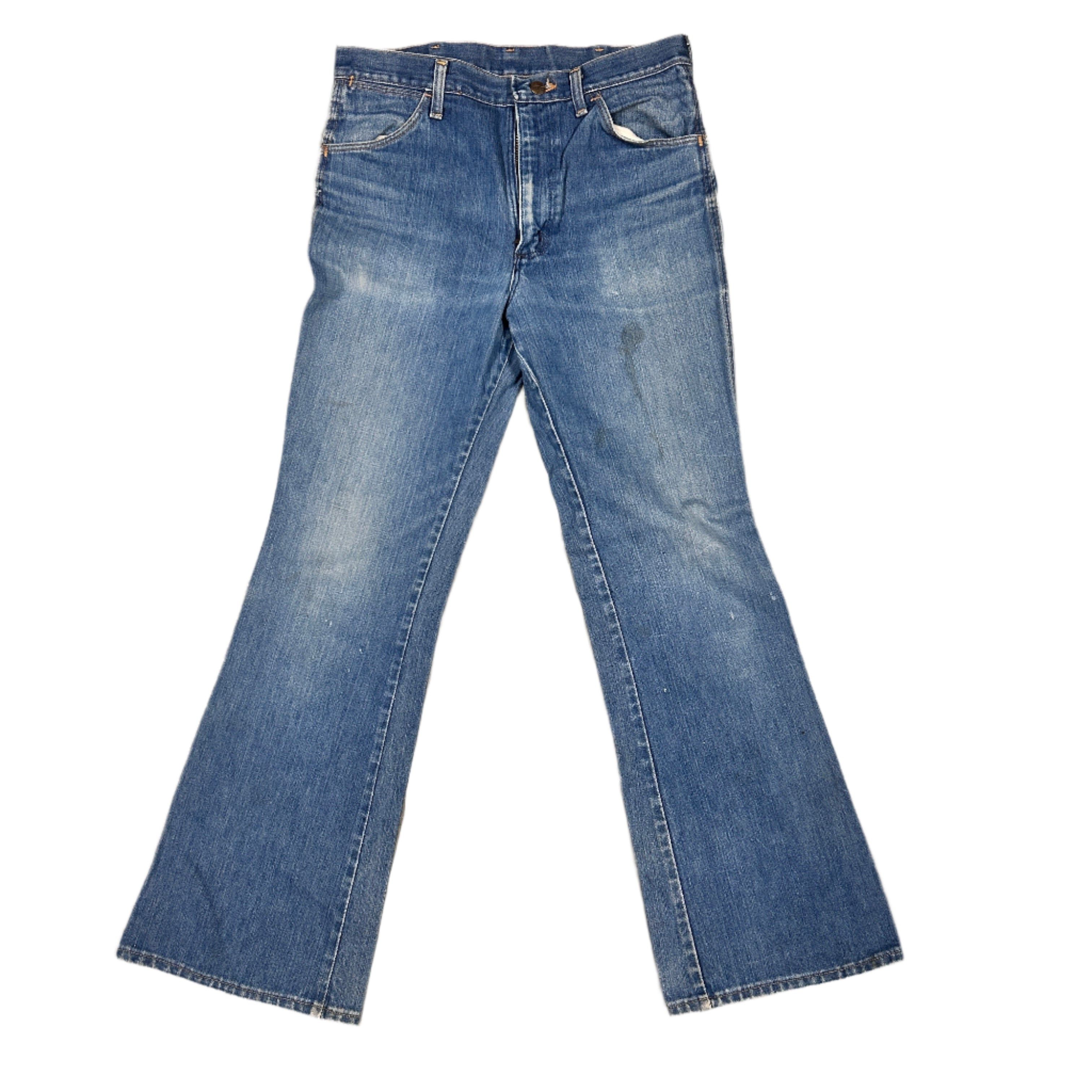 Other 70s Wrangler Flared Jeans Made in USA Talon Zipper Size US 32 / EU 48 - 1 Thumbnail