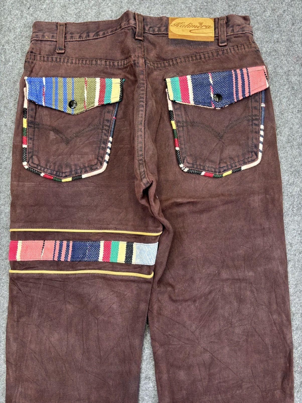 Designer Levis Reconstructed by Kalimera Japan Designer Denim F754 Size US 30 / EU 46 - 11 Thumbnail