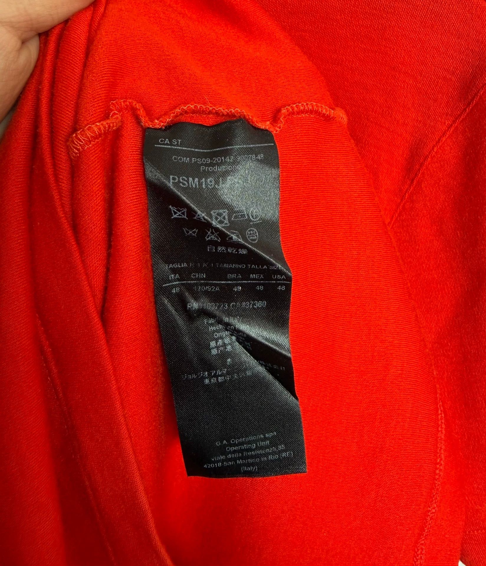 Giorgio Armani Giorgio Armani 100% Cashmere Red Turtleneck Sweater Size 50 Size XL / US 12-14 / IT 48-50 - 4 Thumbnail