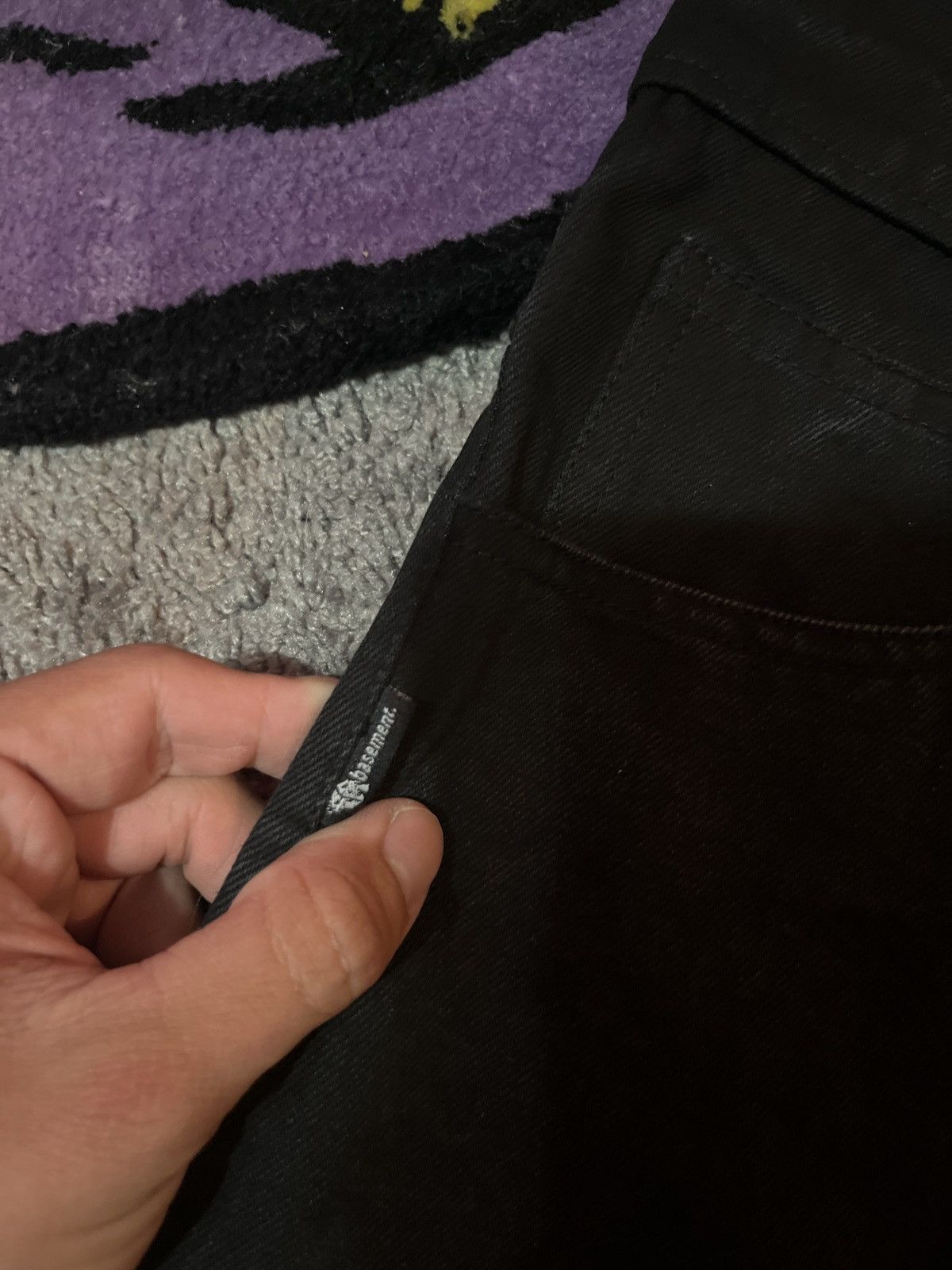 Other × The Basement Basement Wide Leg “Movement” Black Jeans Size US 38 / EU 54 - 5 Thumbnail