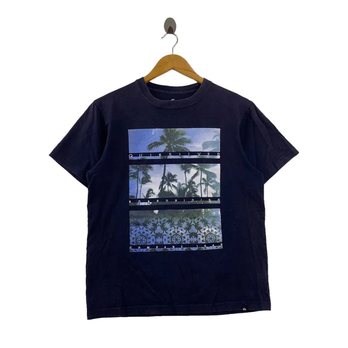 Quiksilver × Vintage Vintage QUIKSILVER SURF Boardriding Tree Tee Shirt Hawaii Size M / US 6-8 / IT 42-44 - 1 Thumbnail