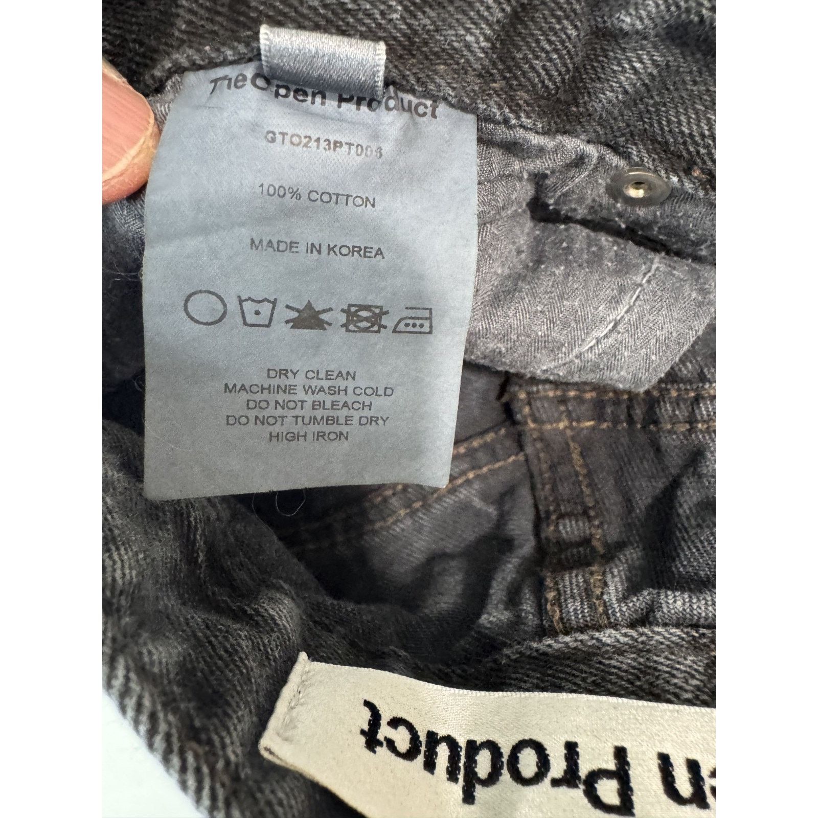 Other The Open Product Leopard Print Jeans Snap Straight Korea 1 Size 25" / US 0 / IT 36 - 7 Thumbnail