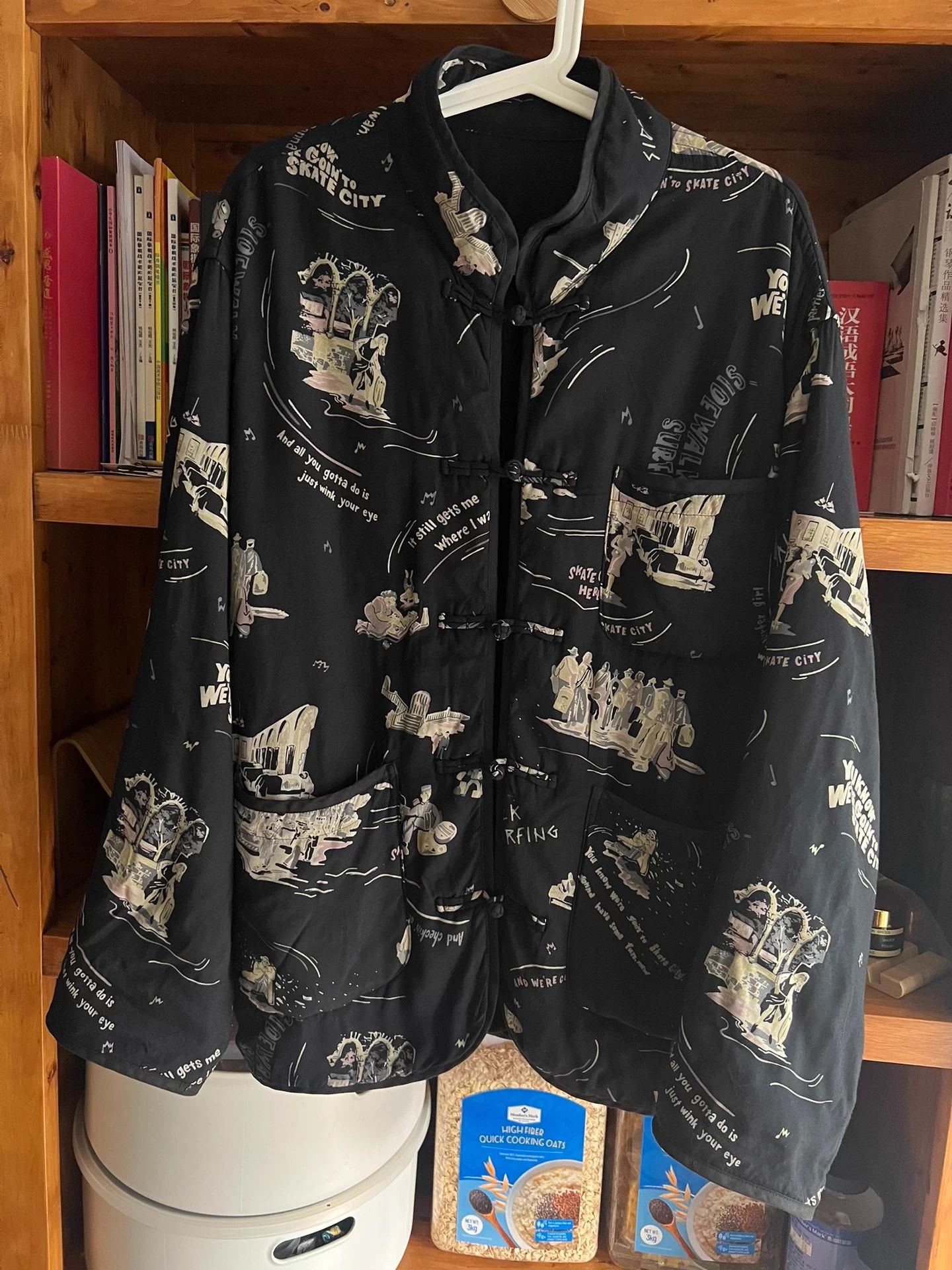 Porter Classic Porter Classic Black Hawaiian Shirt Thin Quilted Lining M Size US M / EU 48-50 / 2 - 3 Thumbnail