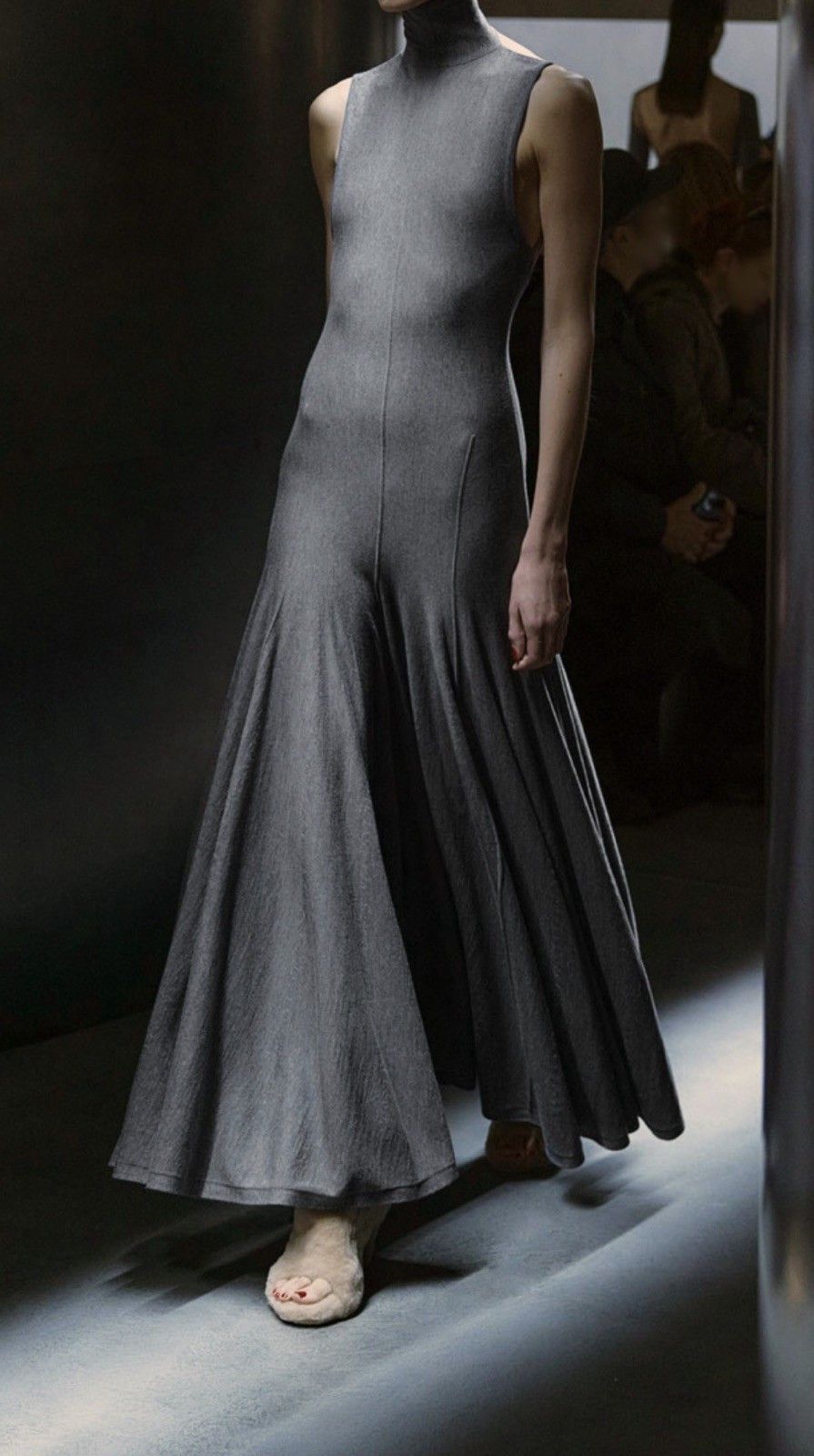 KHAITE Khaite Romee open-back draped merino wool maxi dress Small Size S / US 4 / IT 40 - 9 Thumbnail