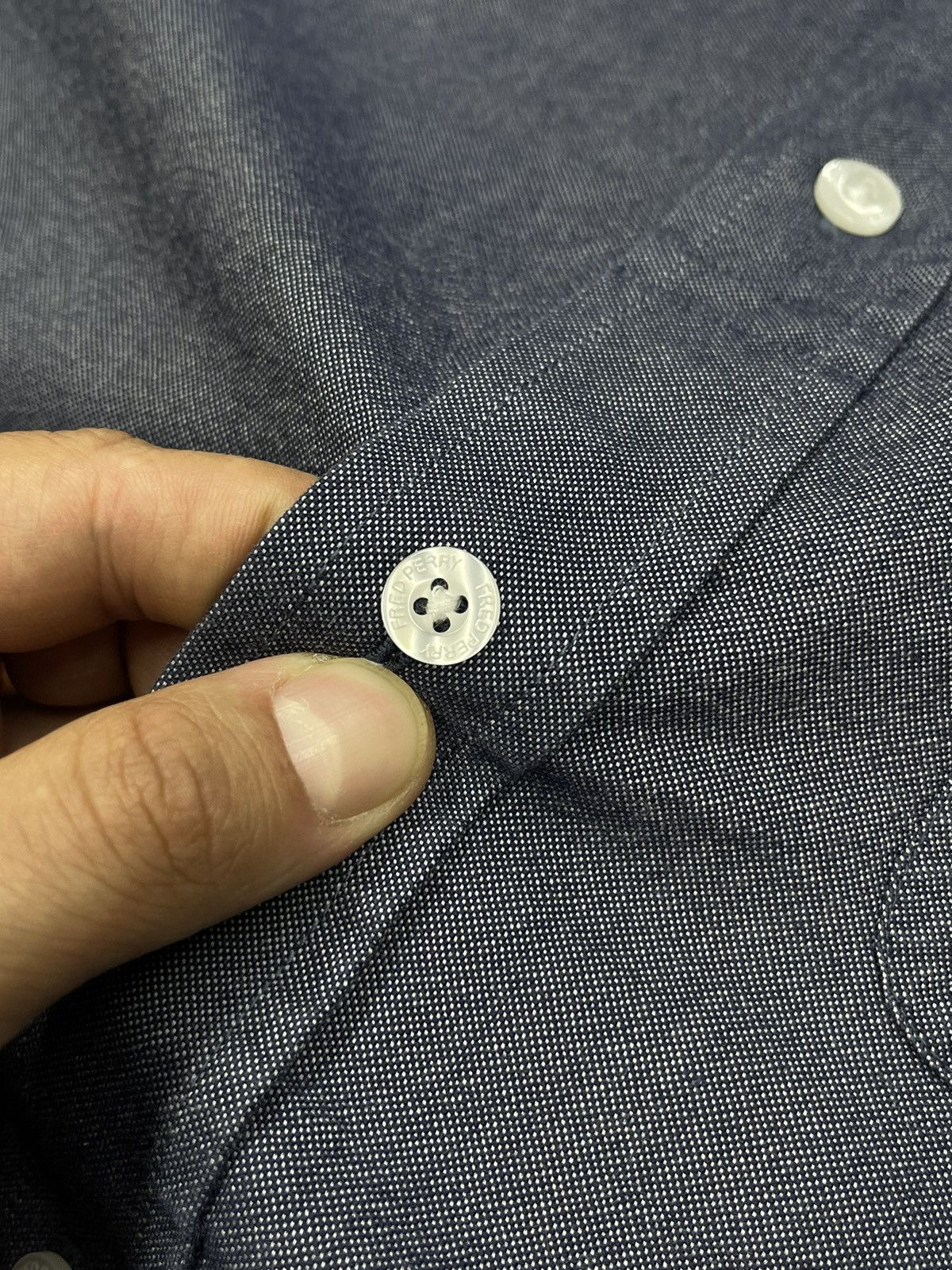 Fred Perry Mens Fred Perry Blue Shirt Size M Size US M / EU 48-50 / 2 - 6 Thumbnail