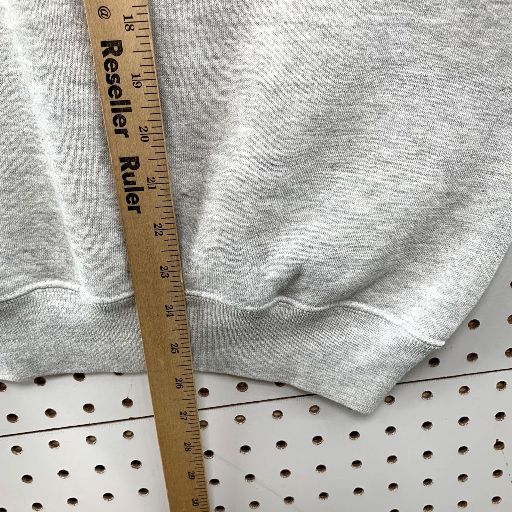 Jerzees Vintage Funny Crewneck Sweatshirt Mens Medium Gray Sorry Senator Recollection 21x26 Size US M / EU 48-50 / 2 - 6 Thumbnail