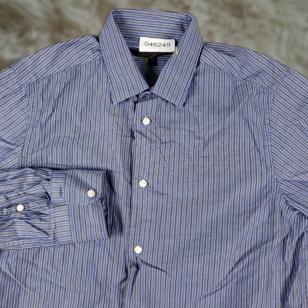 Ben Sherman VINTAGE Ben Sherman Shirt Mens Small Blue Striped Button-Up Long Sleeve Size US S / EU 44-46 / 1 - 1 Thumbnail