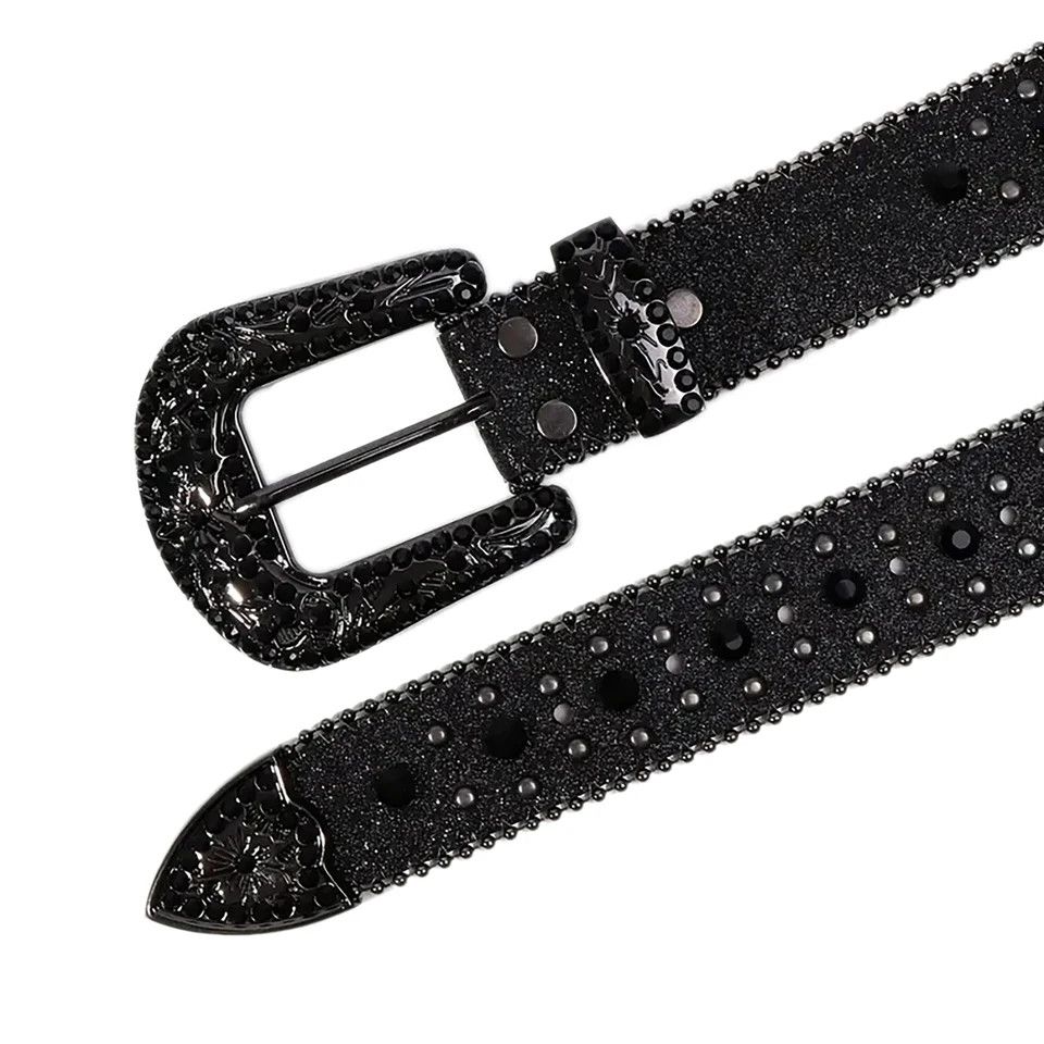 Designer × Japanese Brand × Vintage Man-made Diamond Belt Size ONE SIZE - 5 Thumbnail
