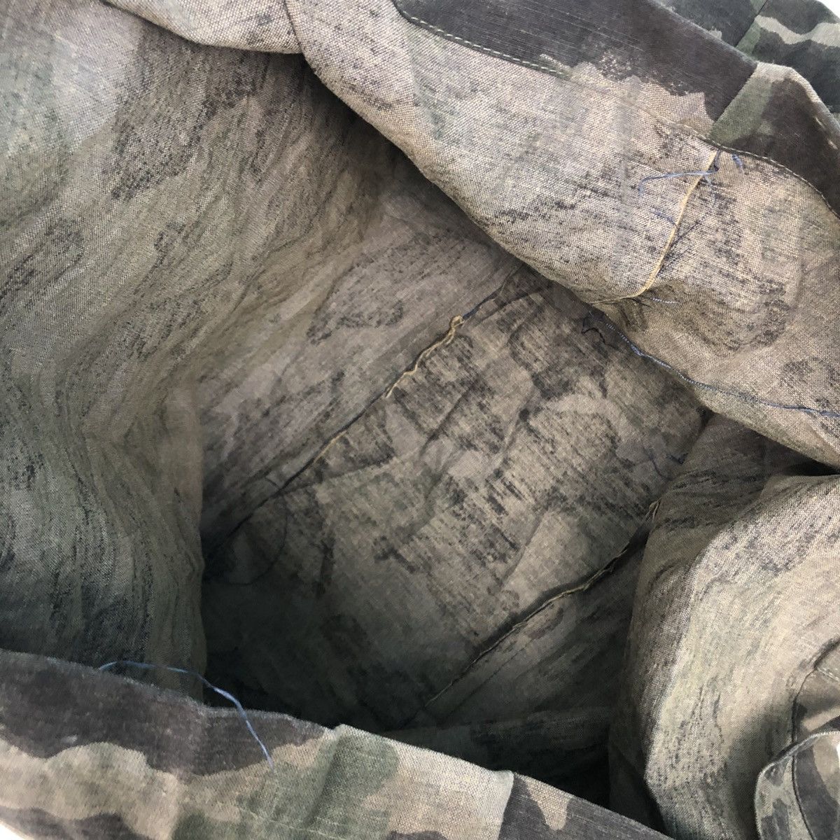 A.P.C. A.P.C. CAMO CANVAS TOTE BAG Size ONE SIZE - 5 Thumbnail