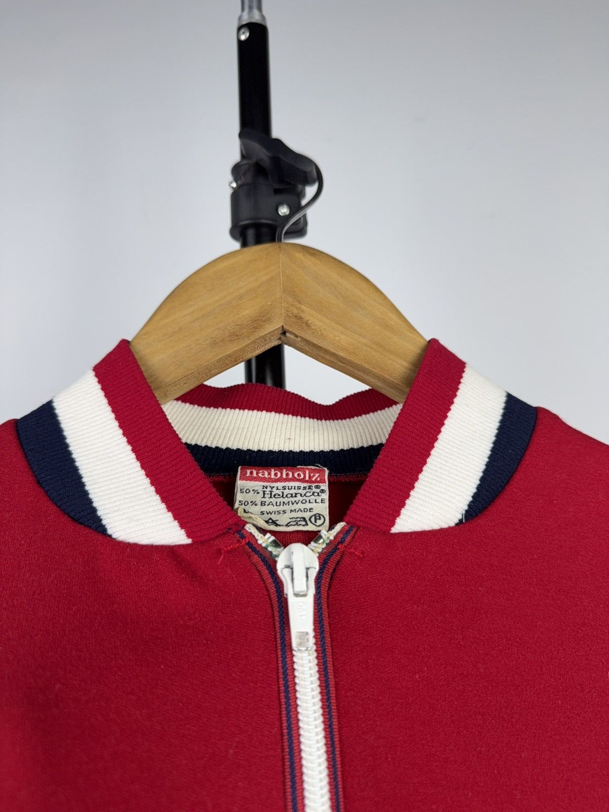 Vintage Vintage 1972 Munich Nabholz Olympic Track Jacket Swiss Made Size US S / EU 44-46 / 1 - 4 Thumbnail