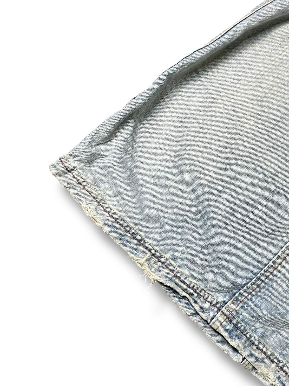 Japanese Brand Cube Sugar Brand Denim Midi Skirt (66) Size 27" / US 4 / IT 40 - 3 Thumbnail