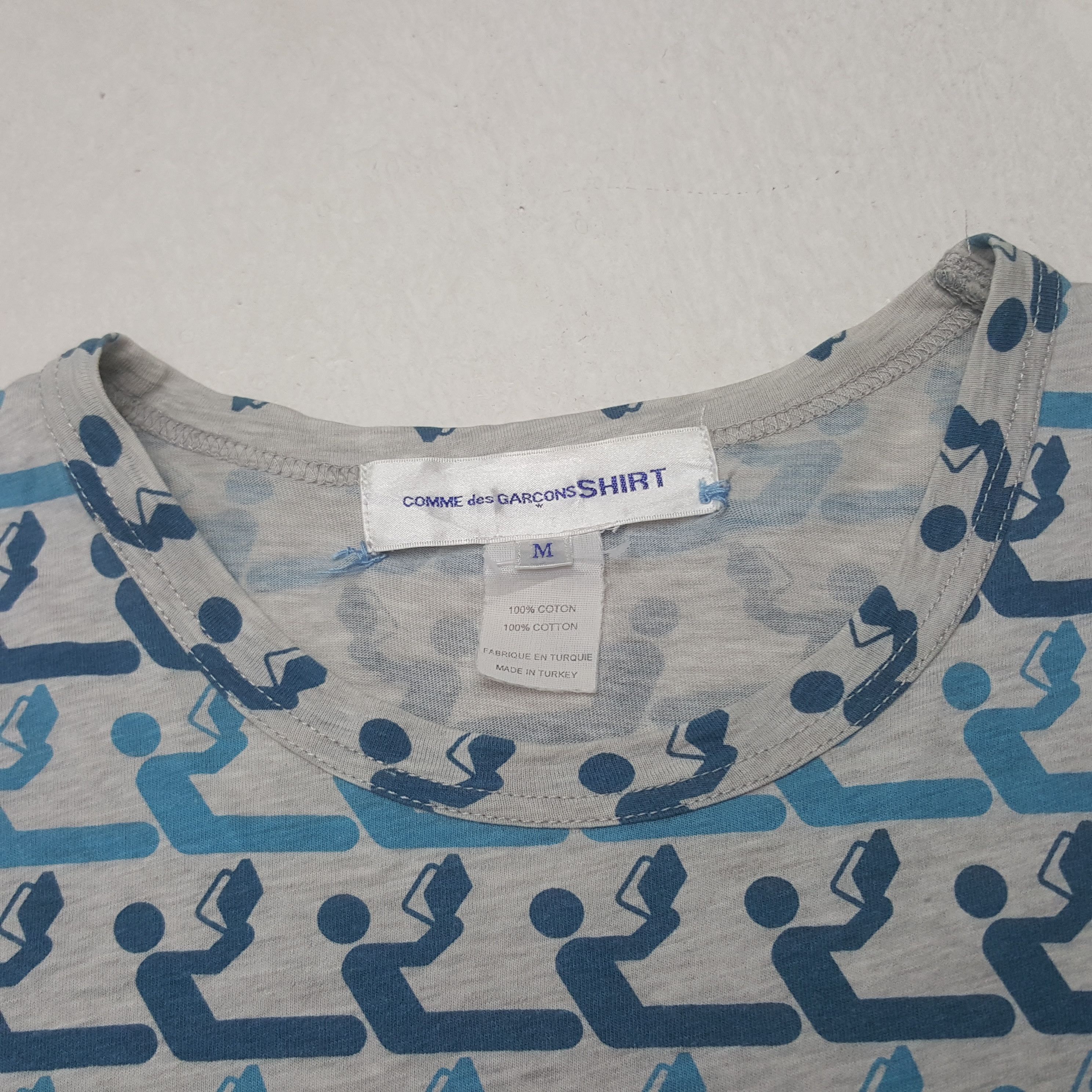 Comme des Garcons Vintage Comme des Garcons SHIRT Tshirt Size US M / EU 48-50 / 2 - 4 Thumbnail