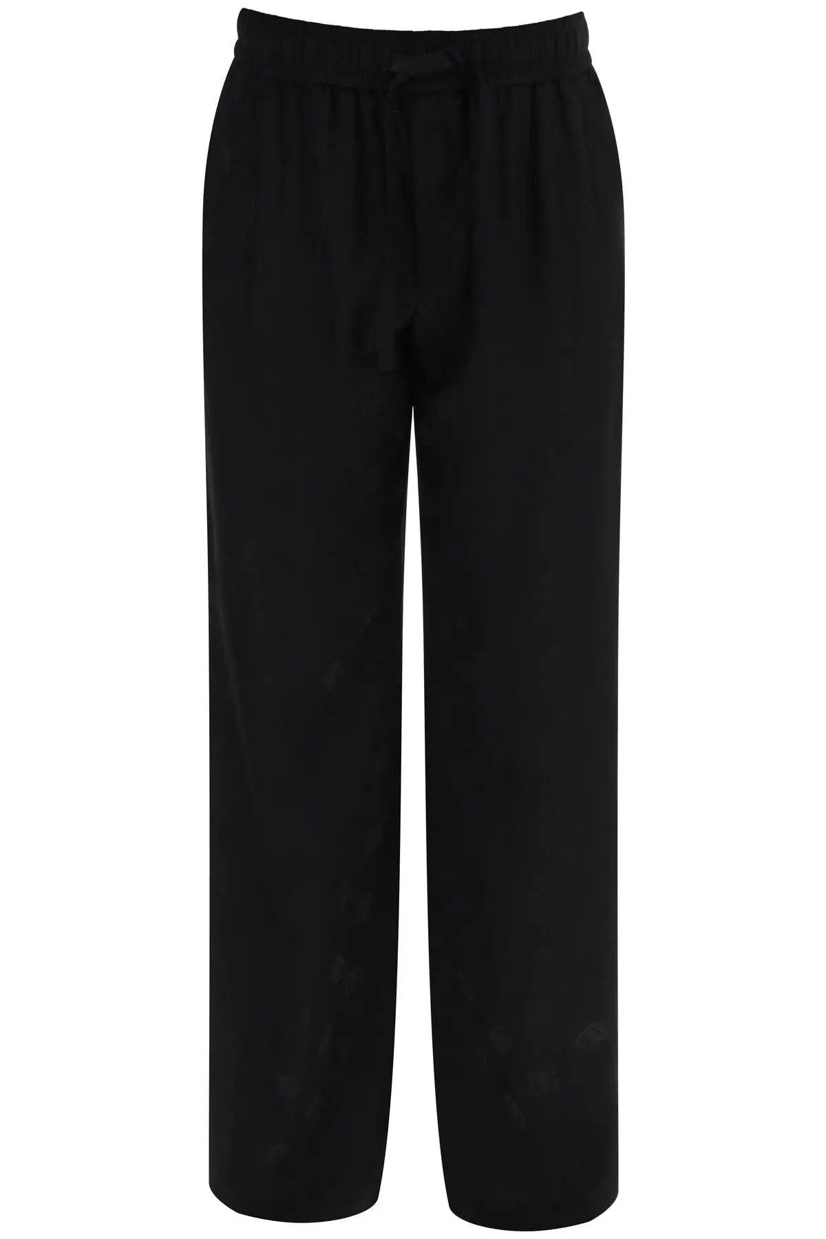 o1s22i1n0224 Dg Jacquard Pant in Black