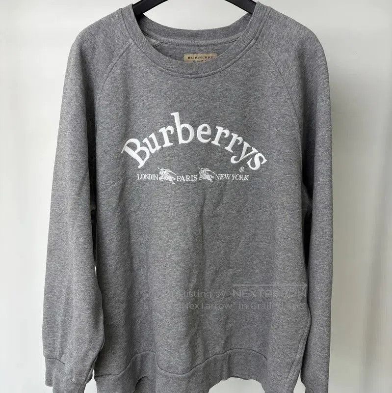 Burberry Burberry Gray Men's Sweatshirt XXL. Size US XXL / EU 58 / 5 - 2 Thumbnail
