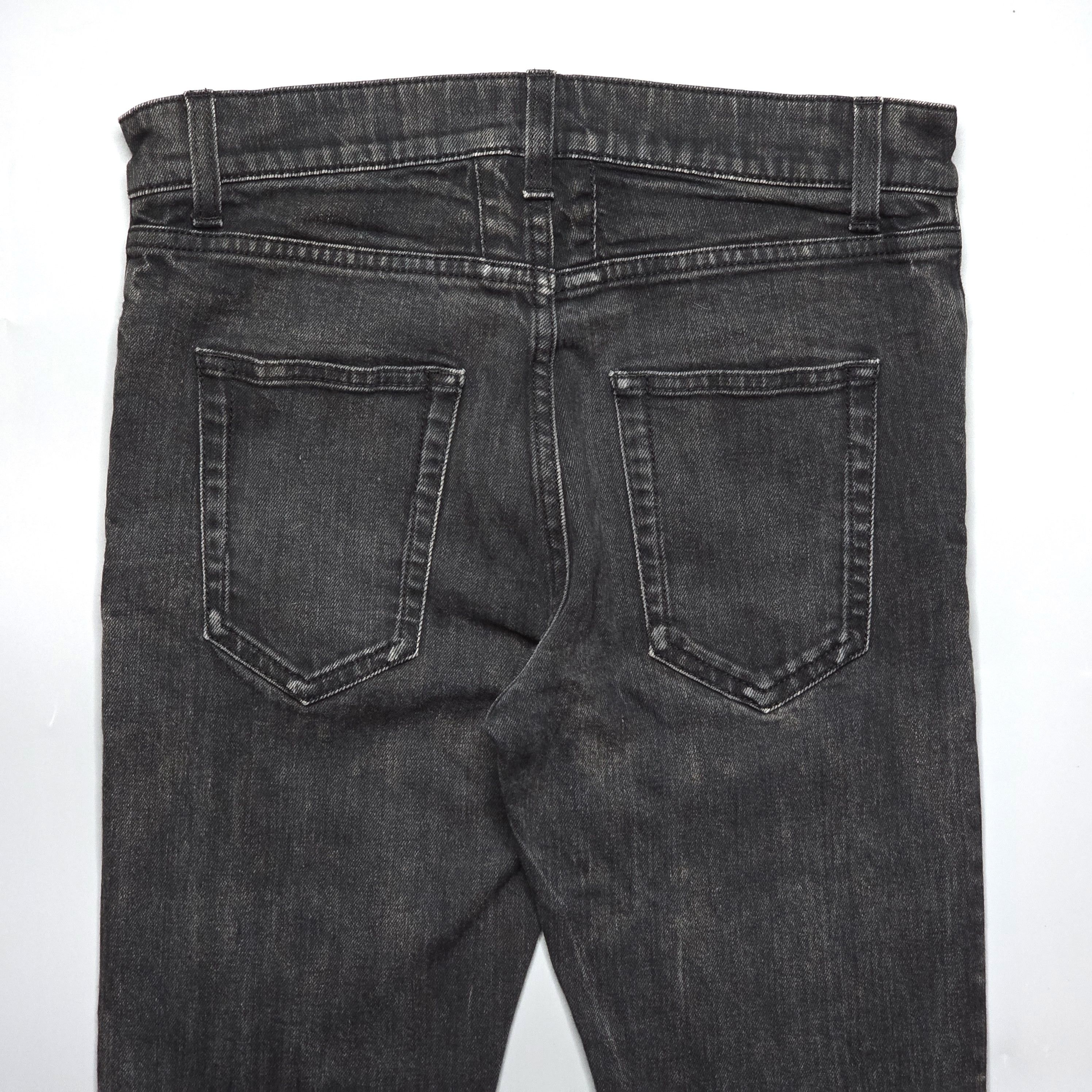 Saint Laurent Paris Saint Laurent - AW16 Runway Raw Hem Skinny Jeans Size US 28 / EU 44 - 4 Thumbnail