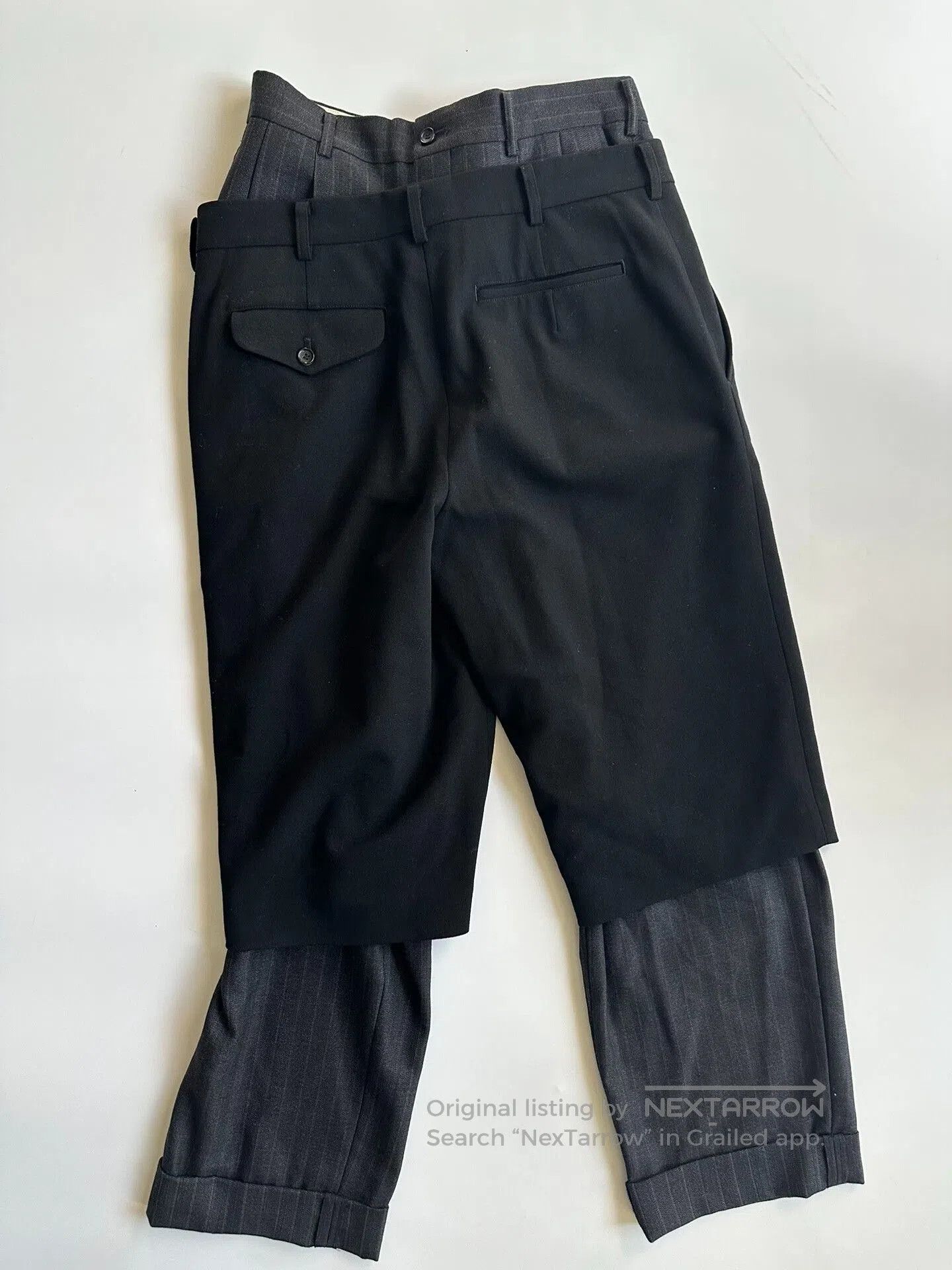Comme des Garcons Comme des Garçons Layered Trousers. Size US 28 / EU 44 - 5 Thumbnail