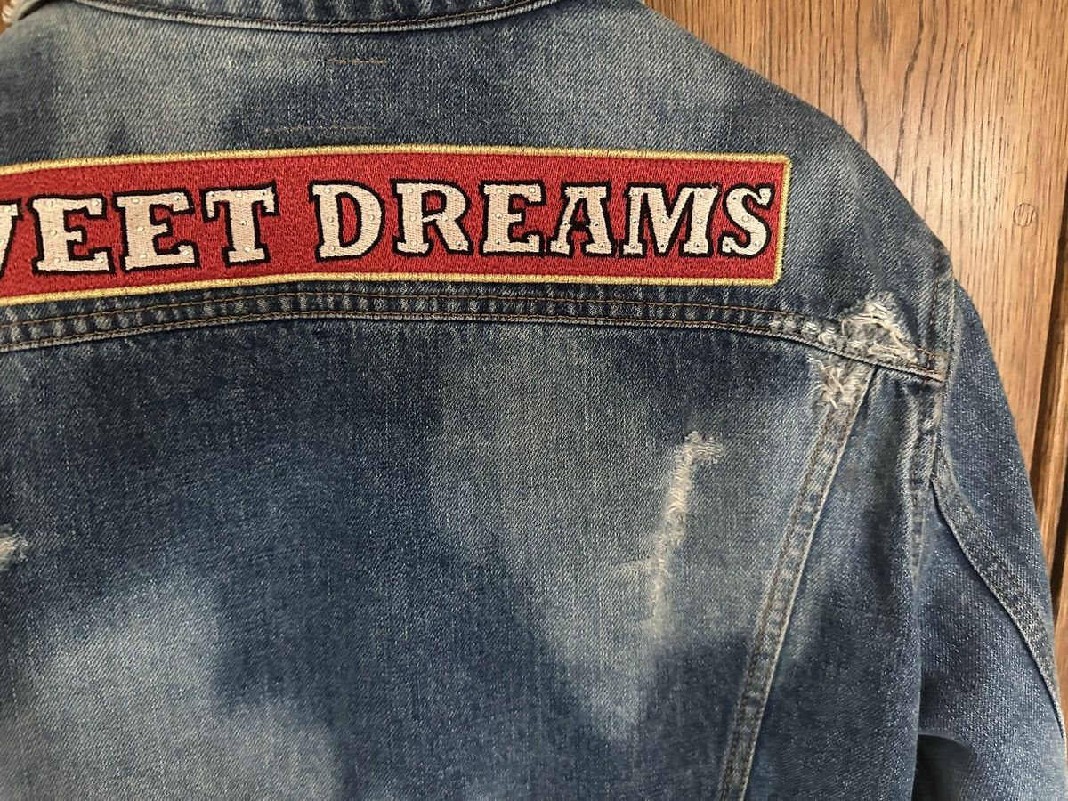 Saint Laurent Paris $1490 SS17 Saint Laurent Sweet Dreams studded denim jacket Size US L / EU 52-54 / 3 - 25 Thumbnail