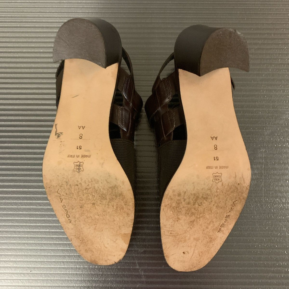 Other Via Spiga brown sling back heels 8 AA Size US 8 / IT 38 - 8 Thumbnail