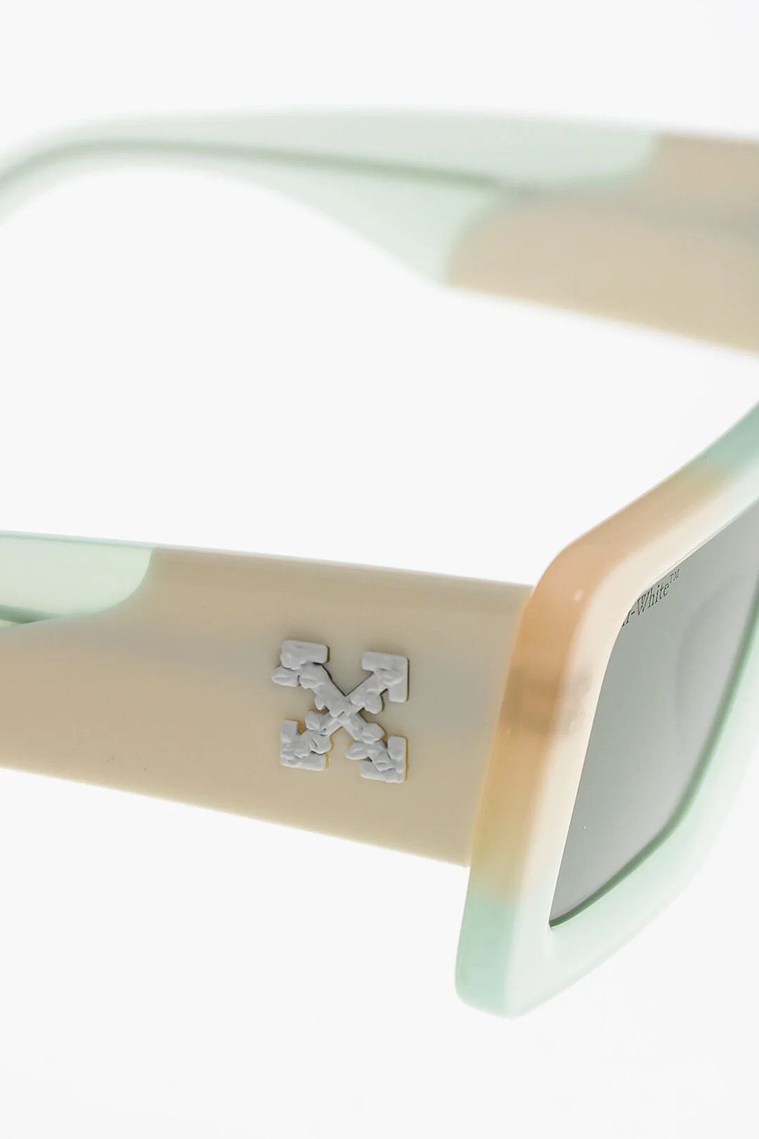 Off-White og1mm0426 Size: OS / Rectangular Sunglasses White & Green Size ONE SIZE - 4 Thumbnail
