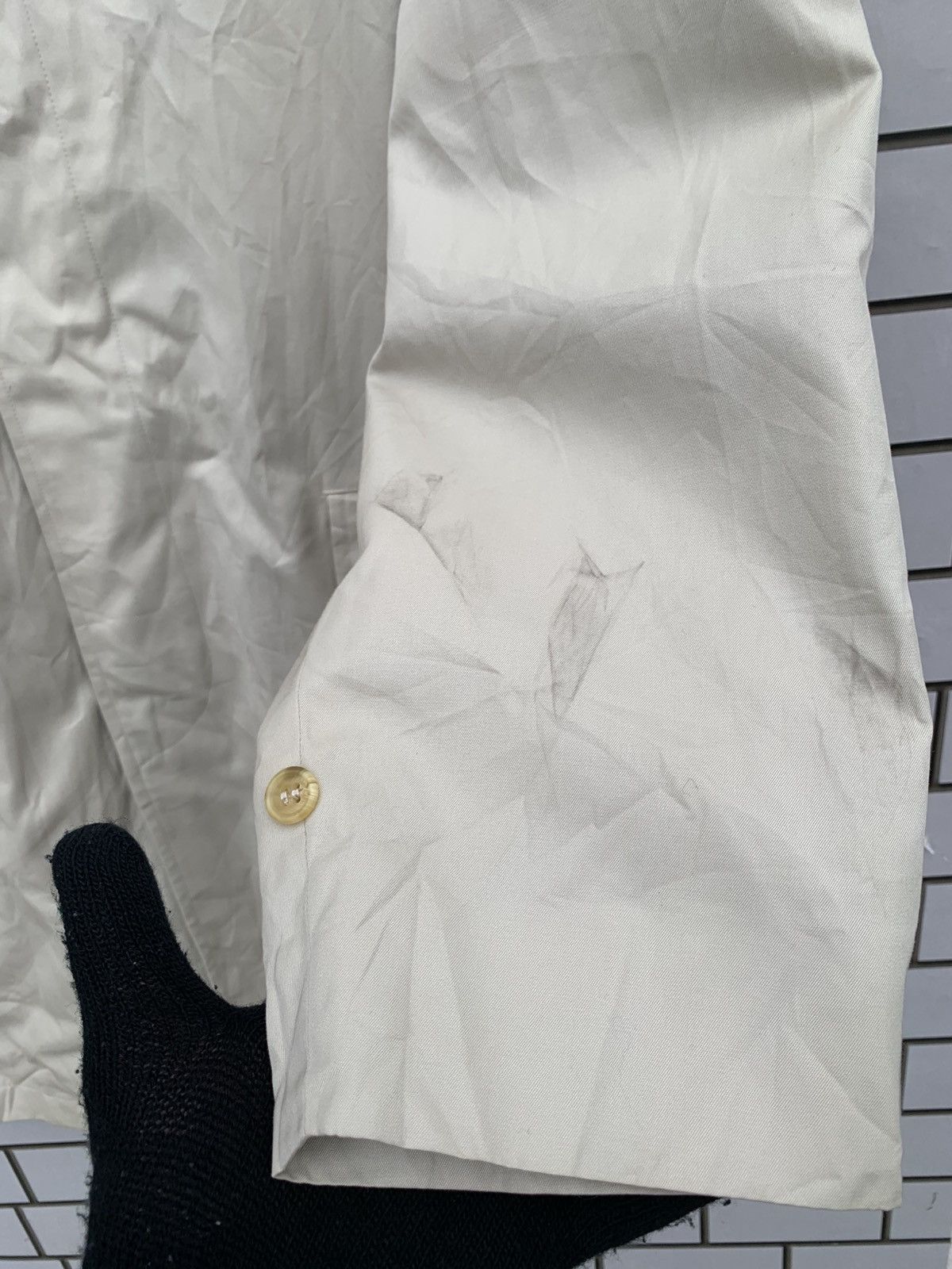 Burberry × Burberry Prorsum × Vintage Vintage Burberrys Nova Check Trench Coat Jacket Size US L / EU 52-54 / 3 - 14 Thumbnail