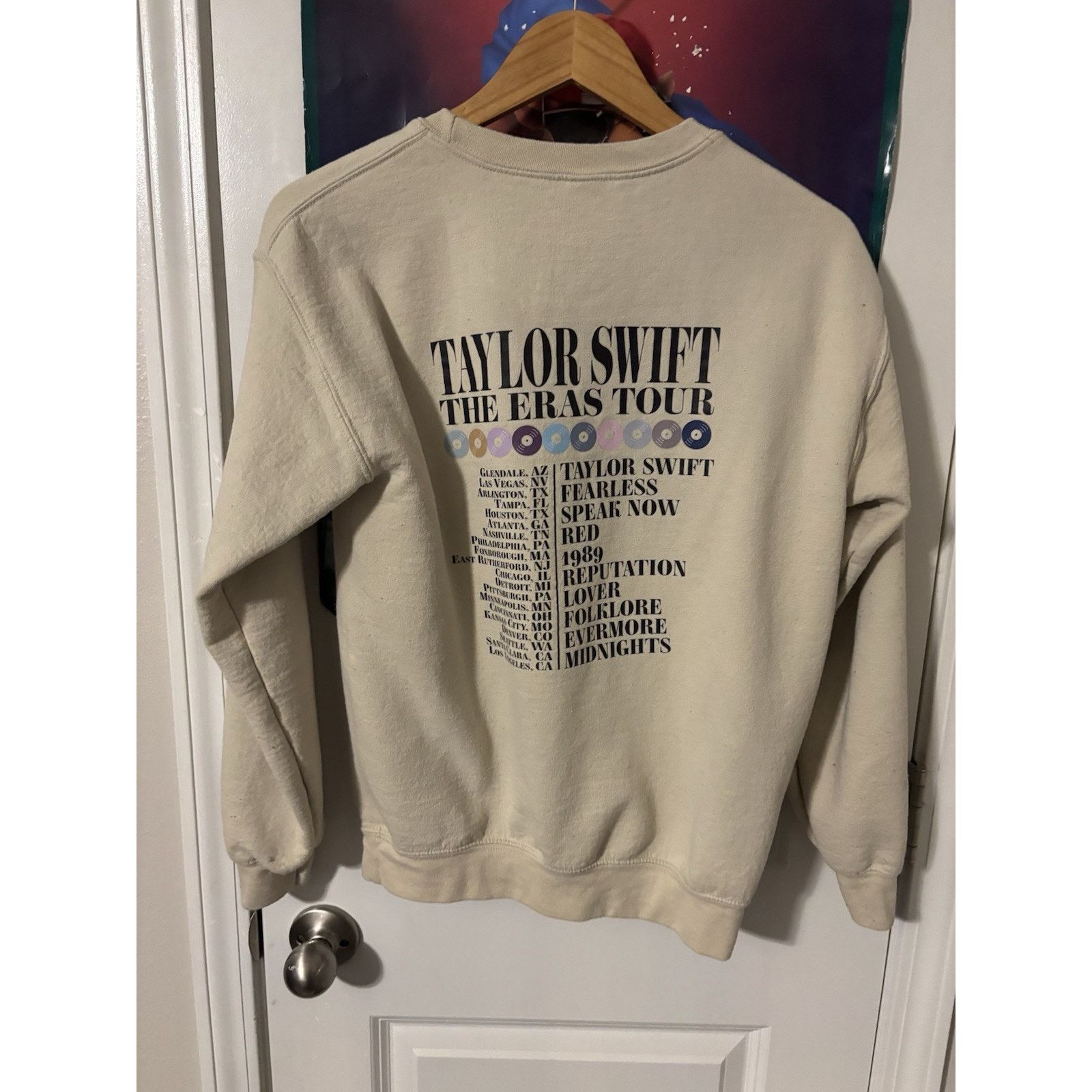 The Unbranded Brand Taylor Swift The Eras Tour Crewneck Sweat Large Size M / US 6-8 / IT 42-44 - 2 Thumbnail
