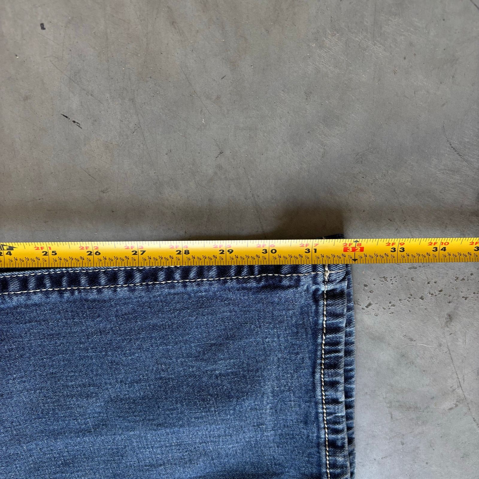Vintage vintage y2k faded washed bootcut jeans Size US 34 / EU 50 - 4 Thumbnail