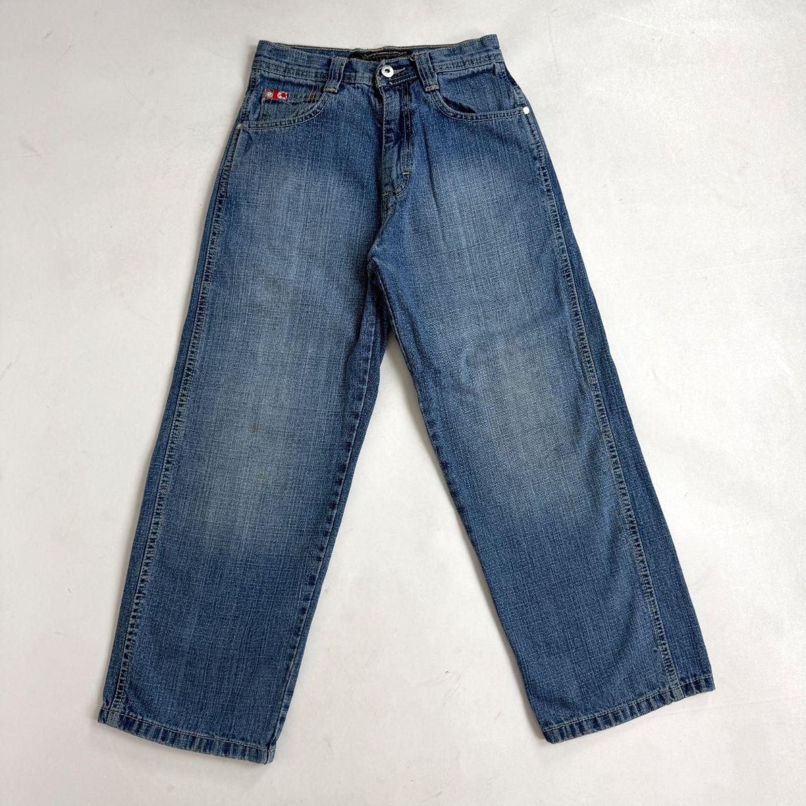 JNCO × Southpole × Vintage Vintage y2k embroidered southpole baggy wide leg skater jean Size US 26 / EU 42 - 1 Thumbnail