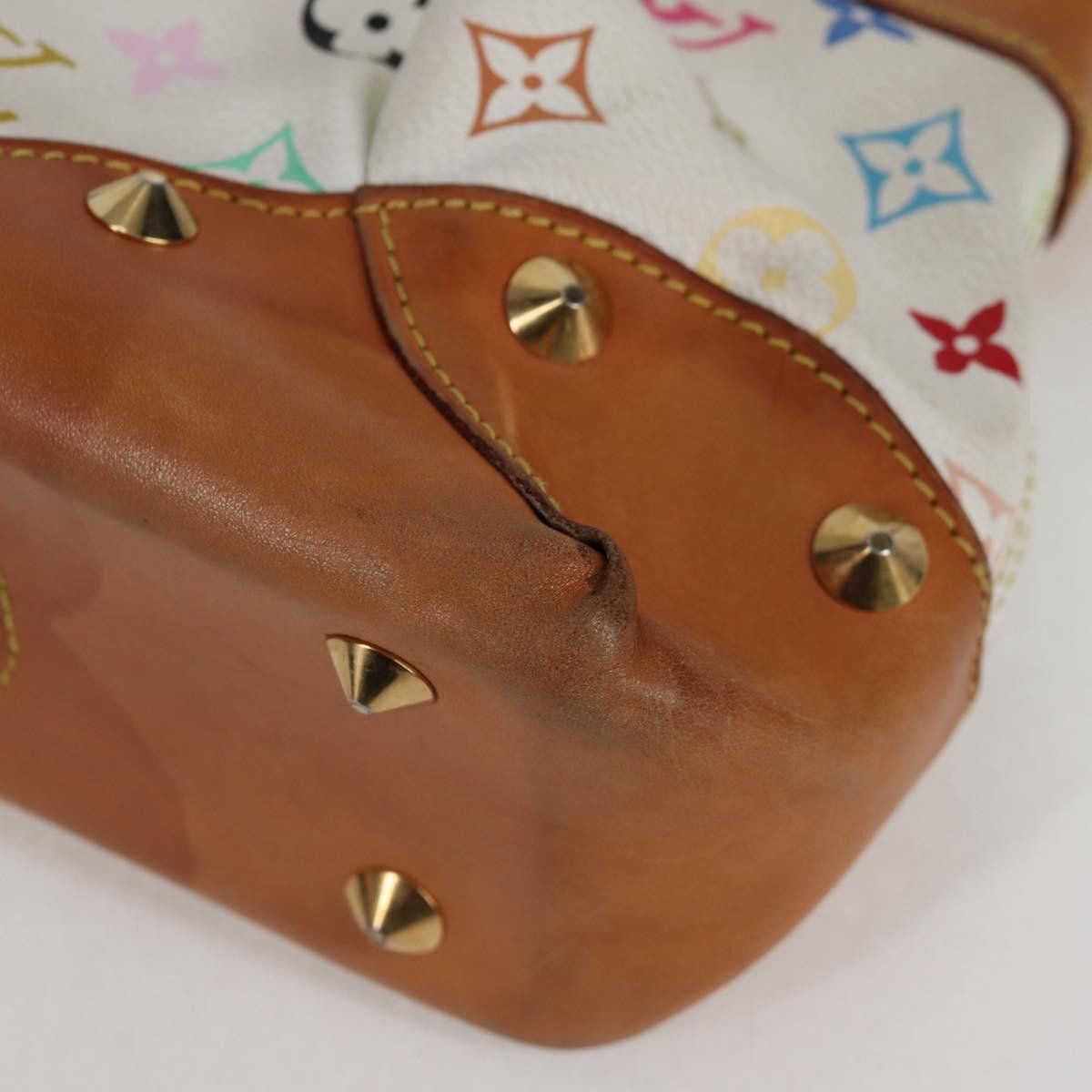 Louis Vuitton LOUIS VUITTON Monogram Multicolor Judy MM Bag White M40255 Size ONE SIZE - 15 Thumbnail