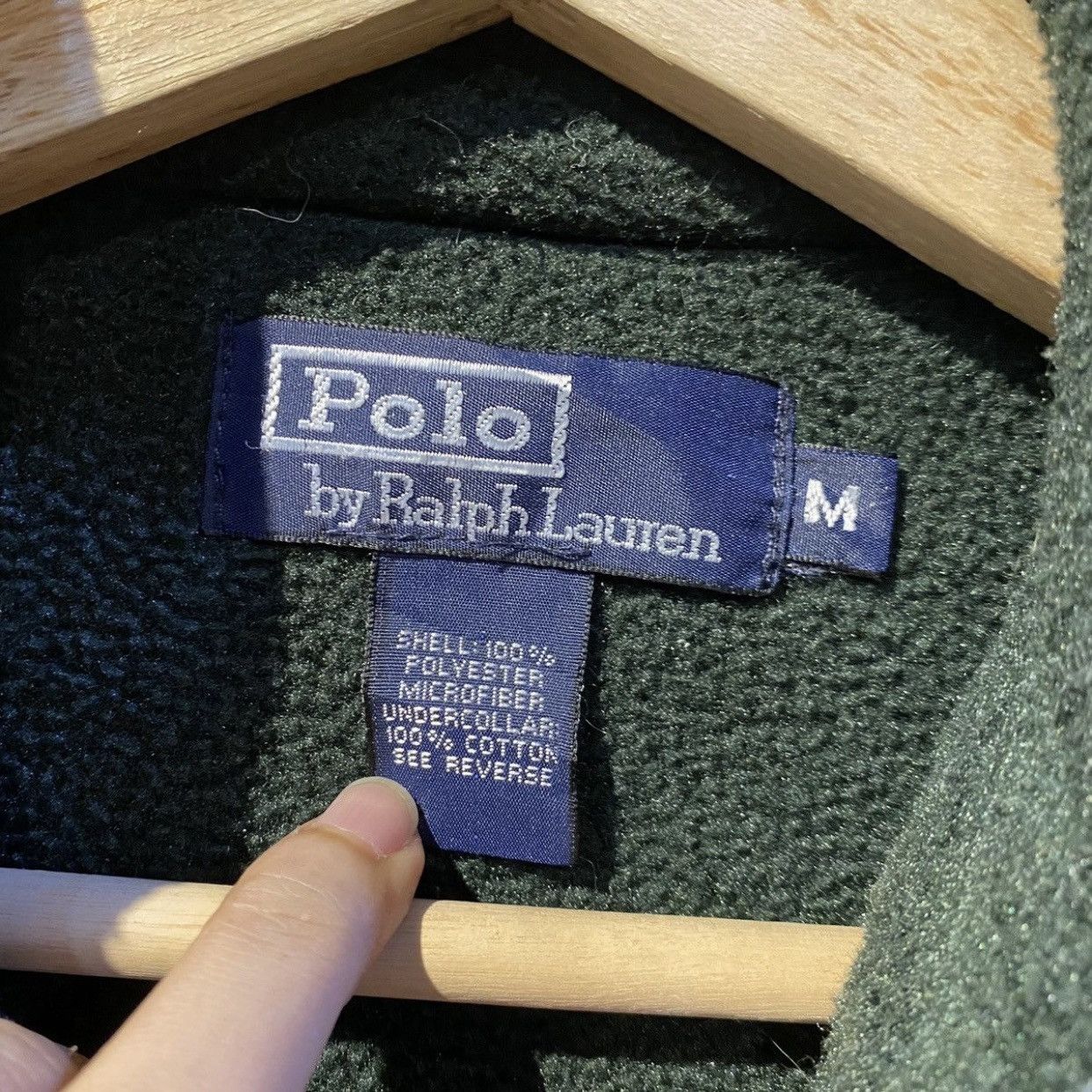 Polo Ralph Lauren × Ralph Lauren × Vintage Vintage Polo Ralph Lauren Fleece Jacket Size US M / EU 48-50 / 2 - 8 Thumbnail