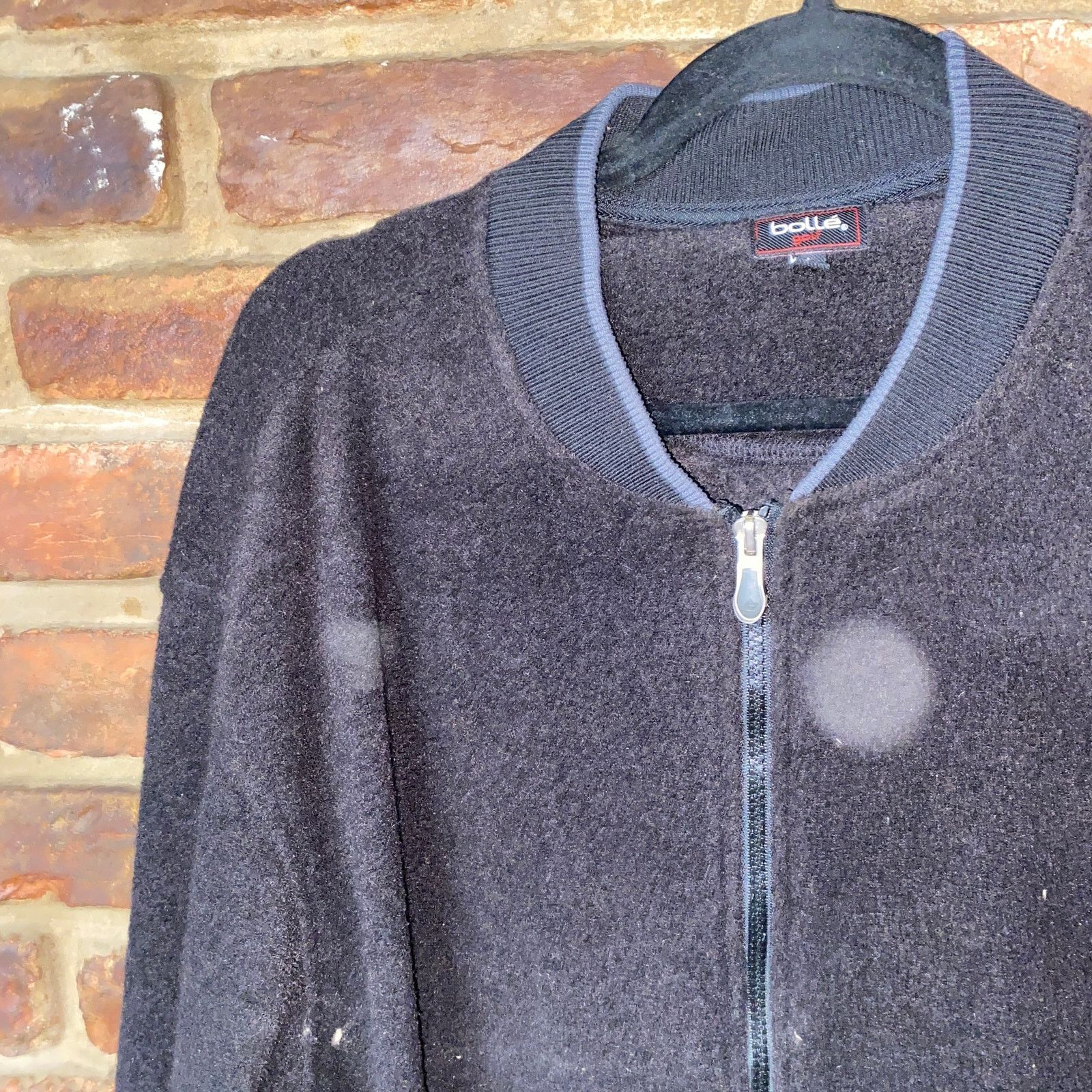Other Bolle Golf Black Fleece Full Zip Bomber Jacket Size Large Size US L / EU 52-54 / 3 - 2 Thumbnail