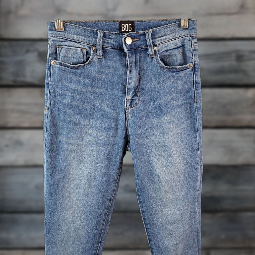 Bdg BDG Womens Twig High Rise Jeans Zip 26 Blue Skinny Denim Cotton Blend Modern Rise 10" Inseam 28" Regular Size Women's Jeans Size 26" / US 2 / IT 38 - 1 Thumbnail