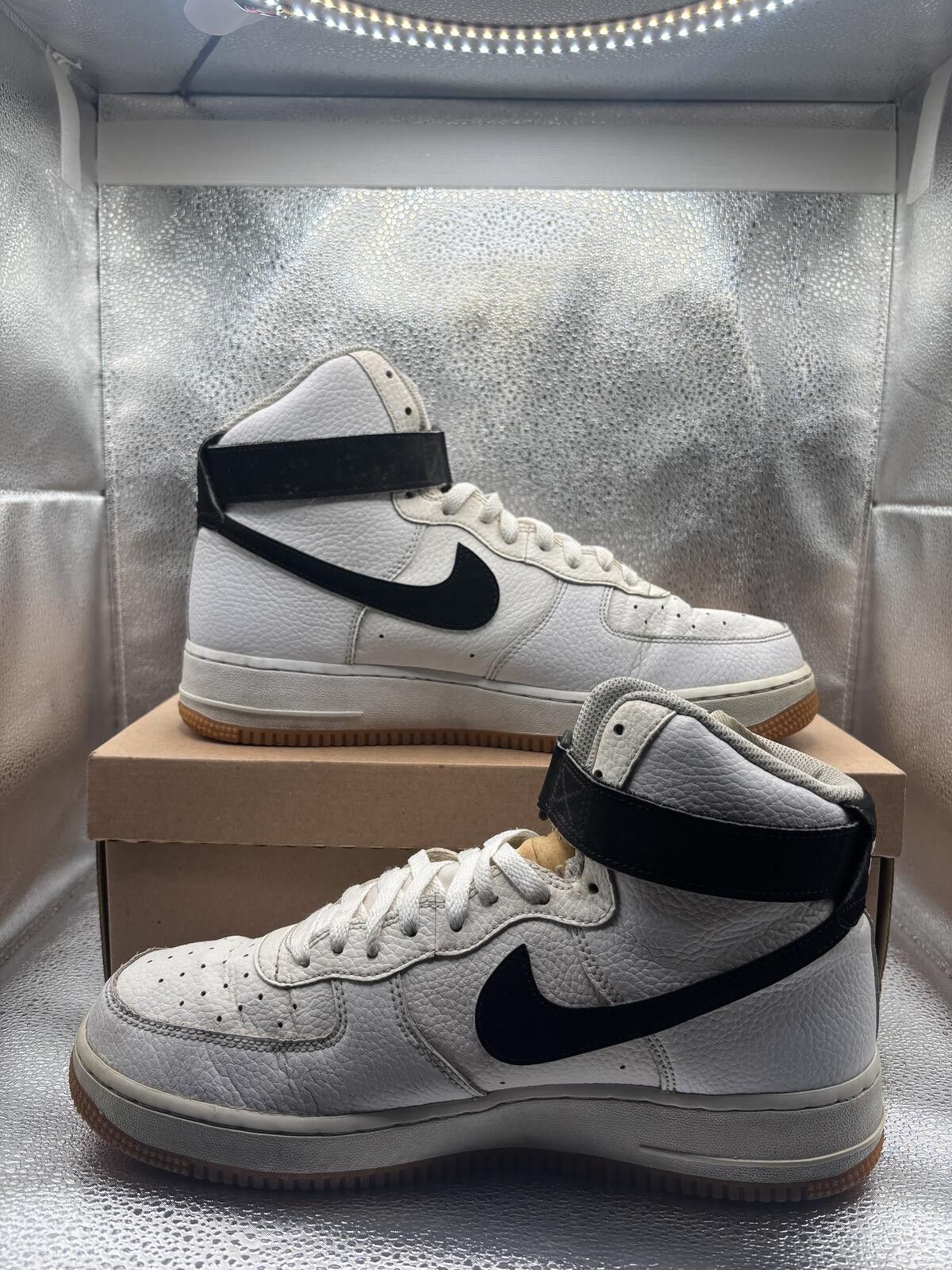Nike Nike Air Force 1 high white gum Size US 10.5 / EU 43-44 - 5 Thumbnail